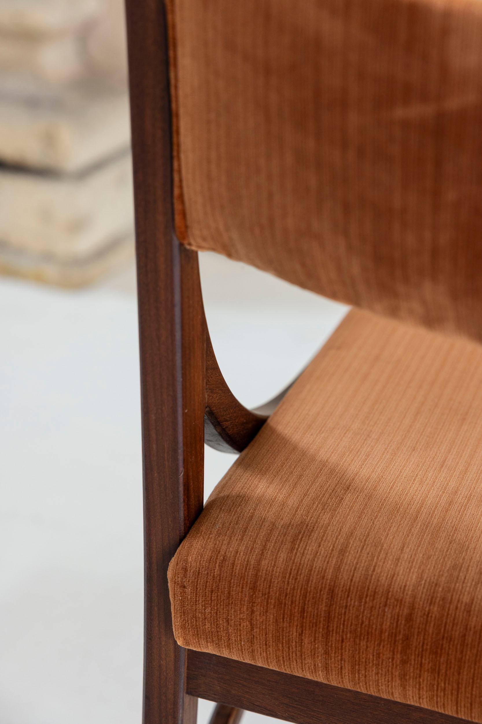 Ensemble de 10 chaises Ico Parisi modèle 110 pour Cassina, Italie, 1961 en vente 6