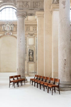 Set di 10 sedie Ico Parisi modello 110 per Cassina, Italia, 1961