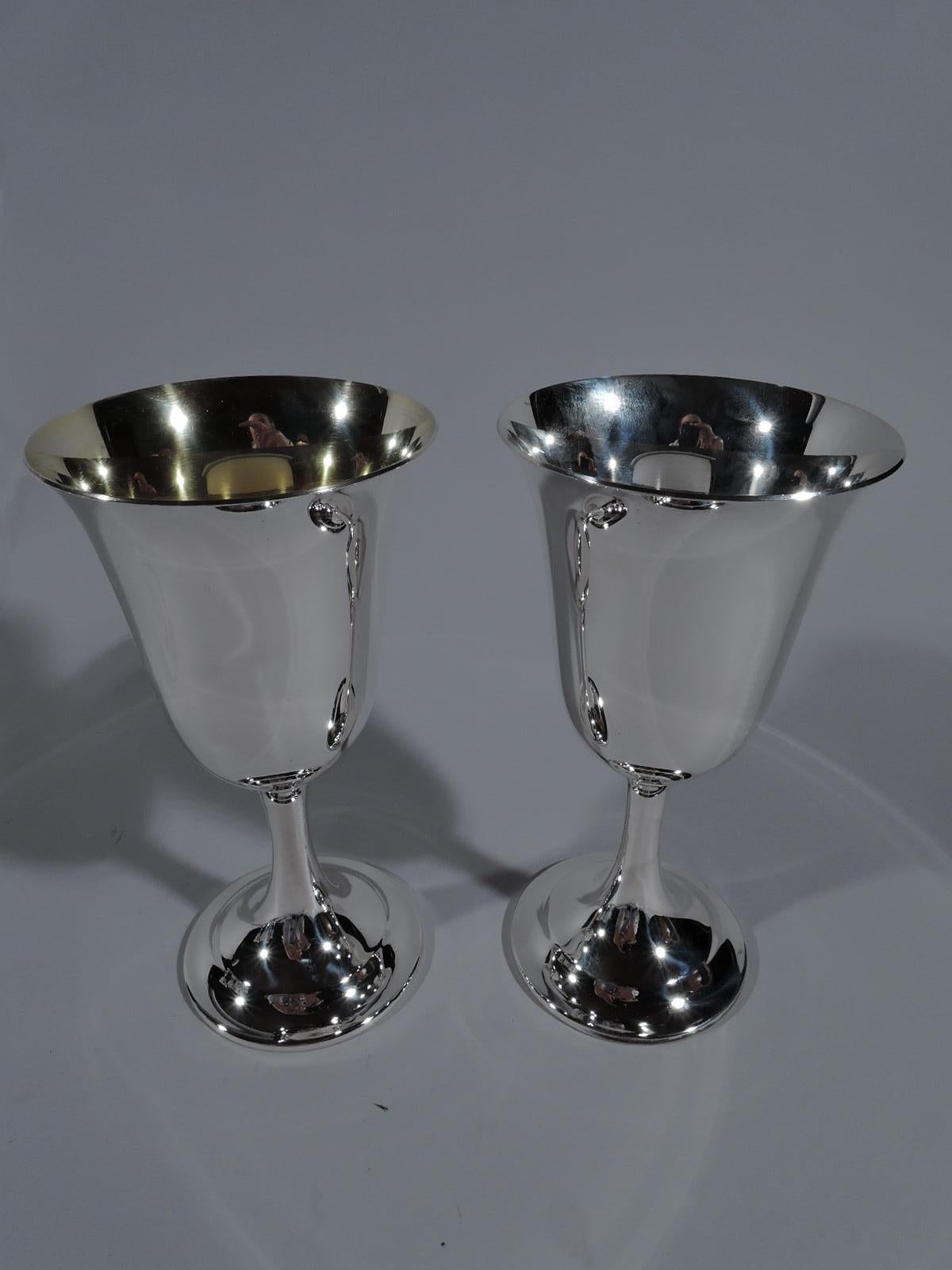 American Set of 10 International Lord Saybrook Goblets