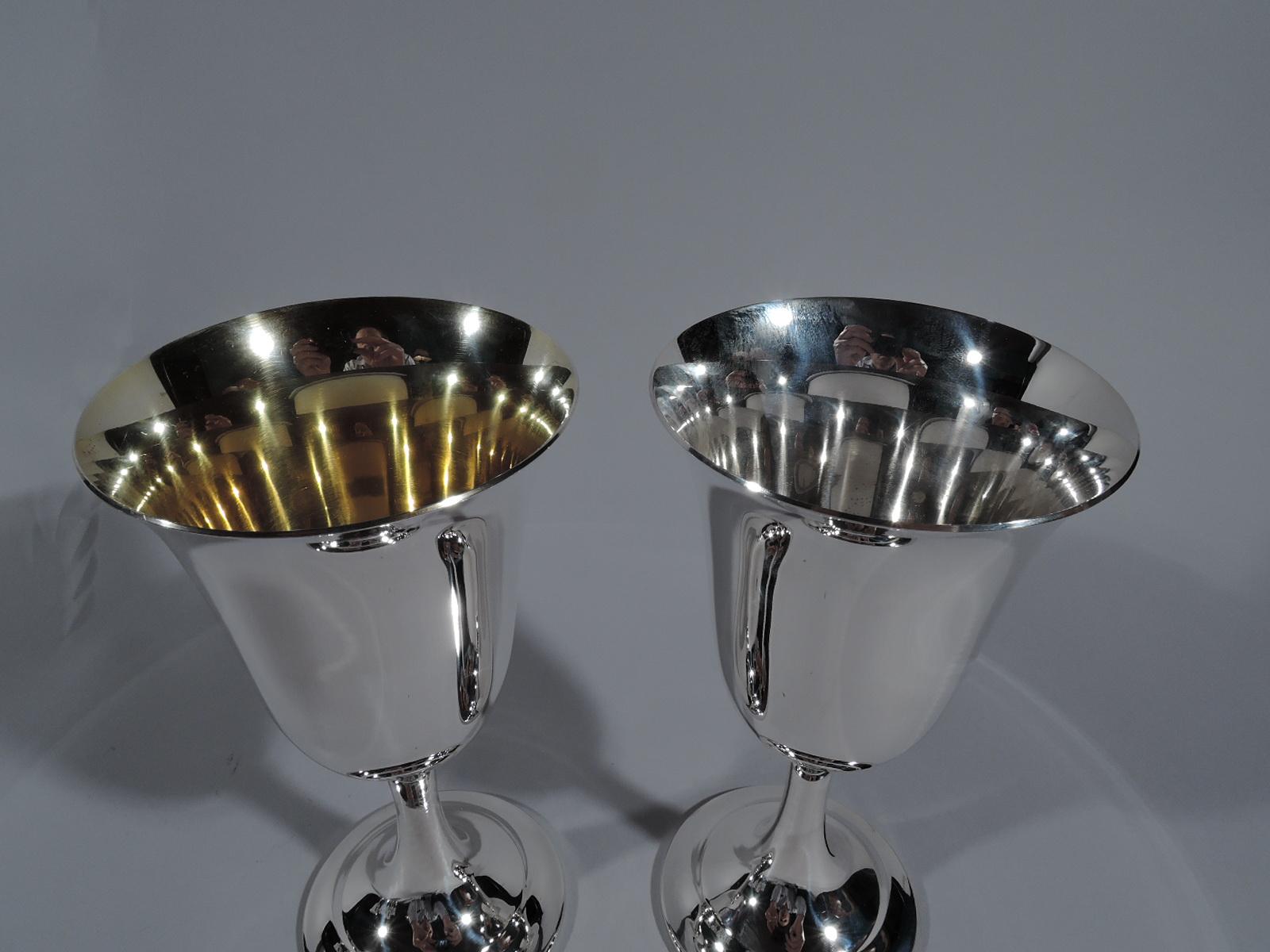 20th Century Set of 10 International Lord Saybrook Goblets