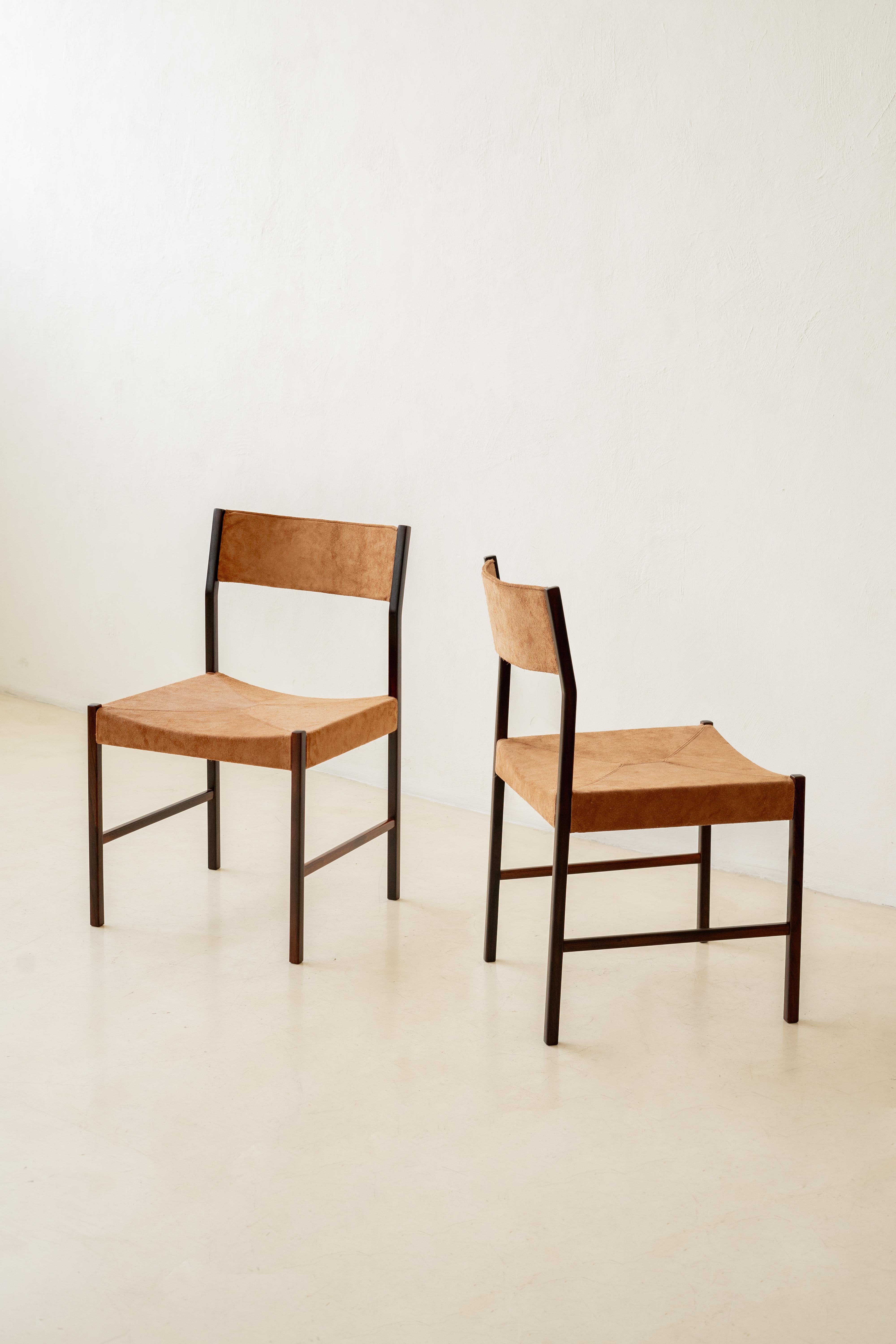 Set of 10 Itamaraty Dining Chairs by Brazilian Designer Jorge Zalszupin, 1959 For Sale 8