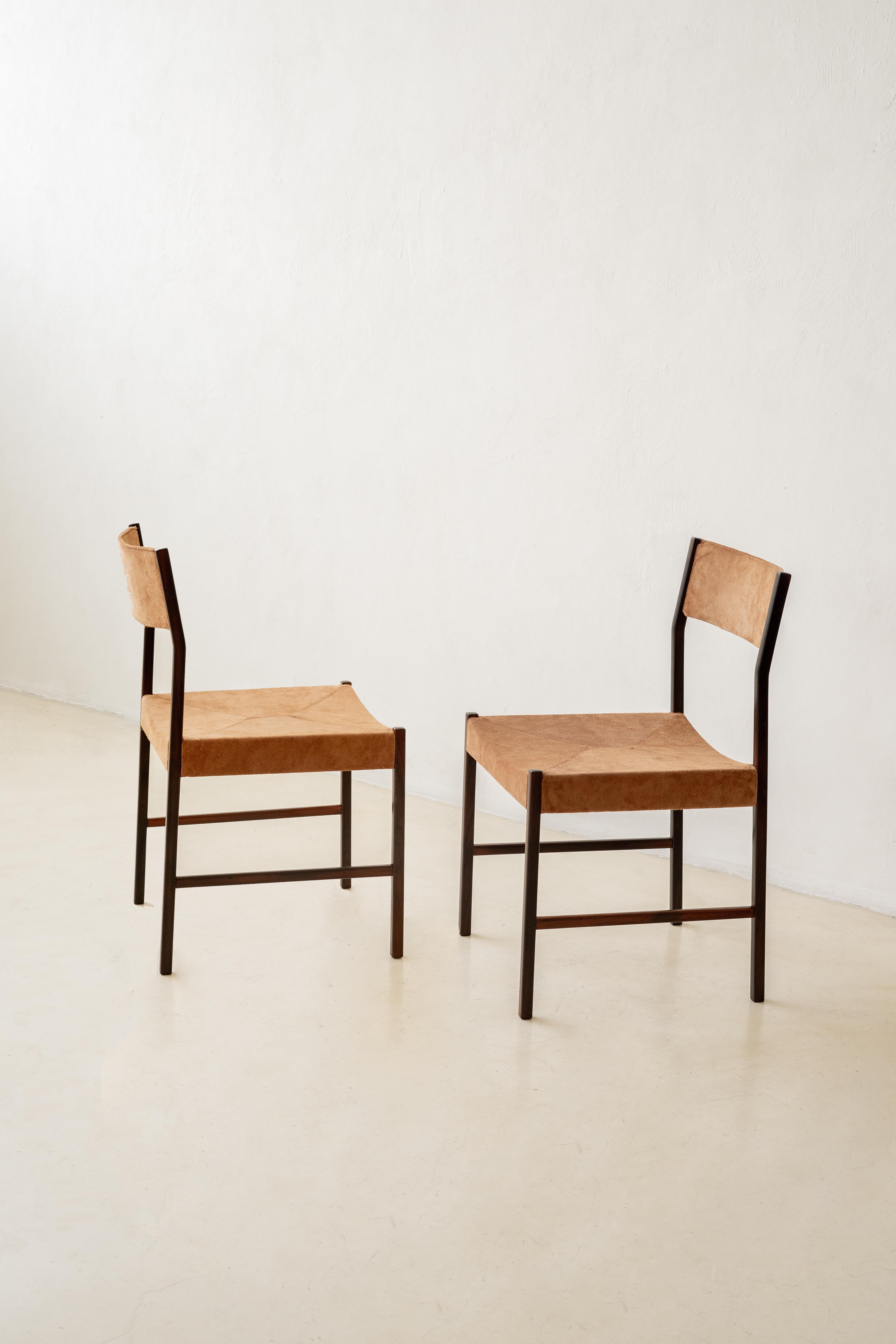 Set of 10 Itamaraty Dining Chairs by Brazilian Designer Jorge Zalszupin, 1959 For Sale 9