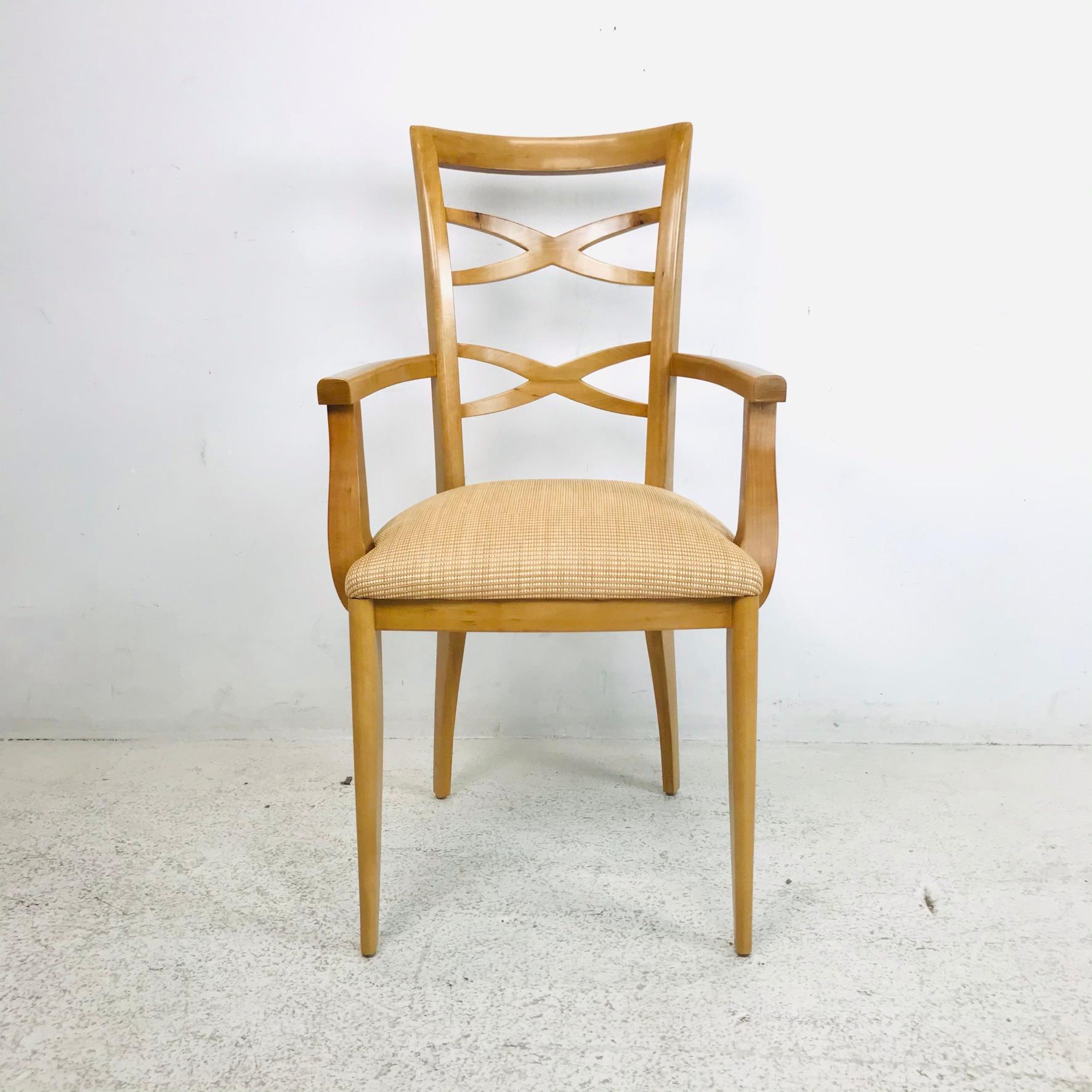 Set of 10 Custom Dining Chairs in the Style of Jan Showers 1