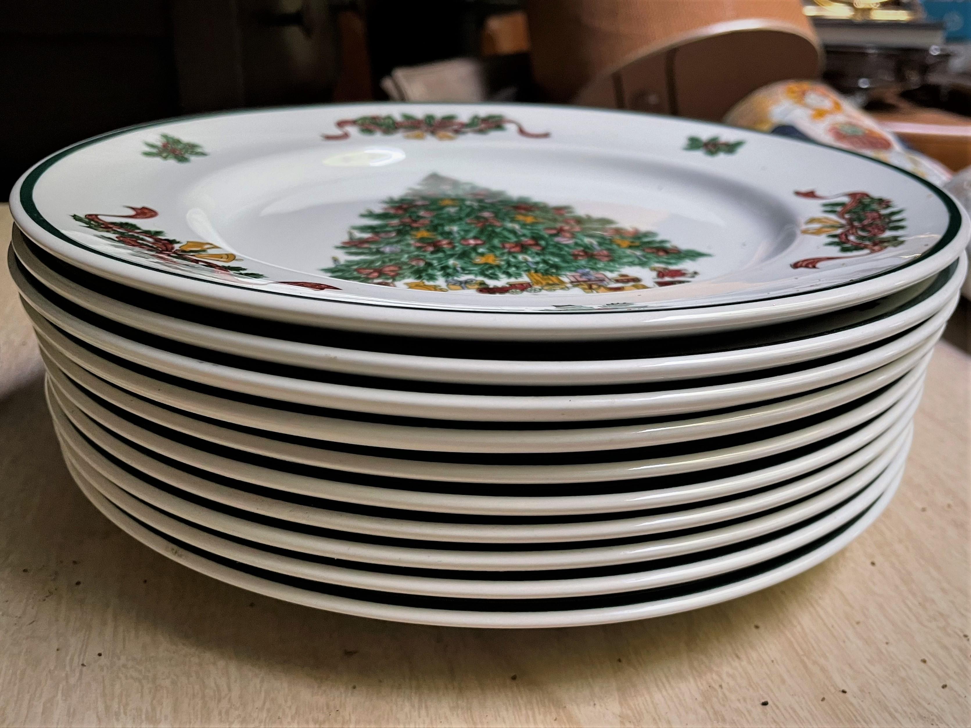 johnson brothers victorian christmas dishes