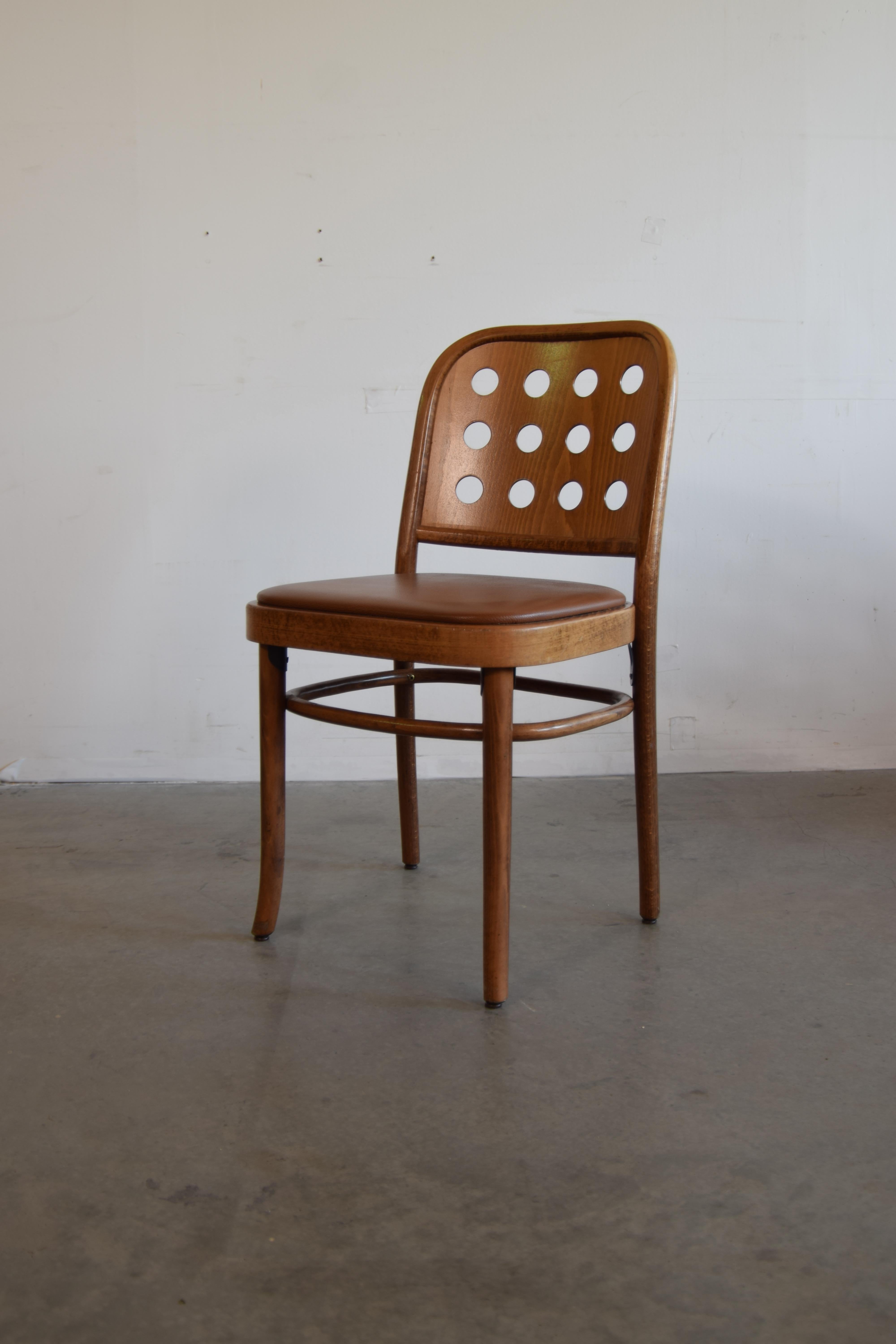 Set of 10 Josef Hoffmann Chairs 4