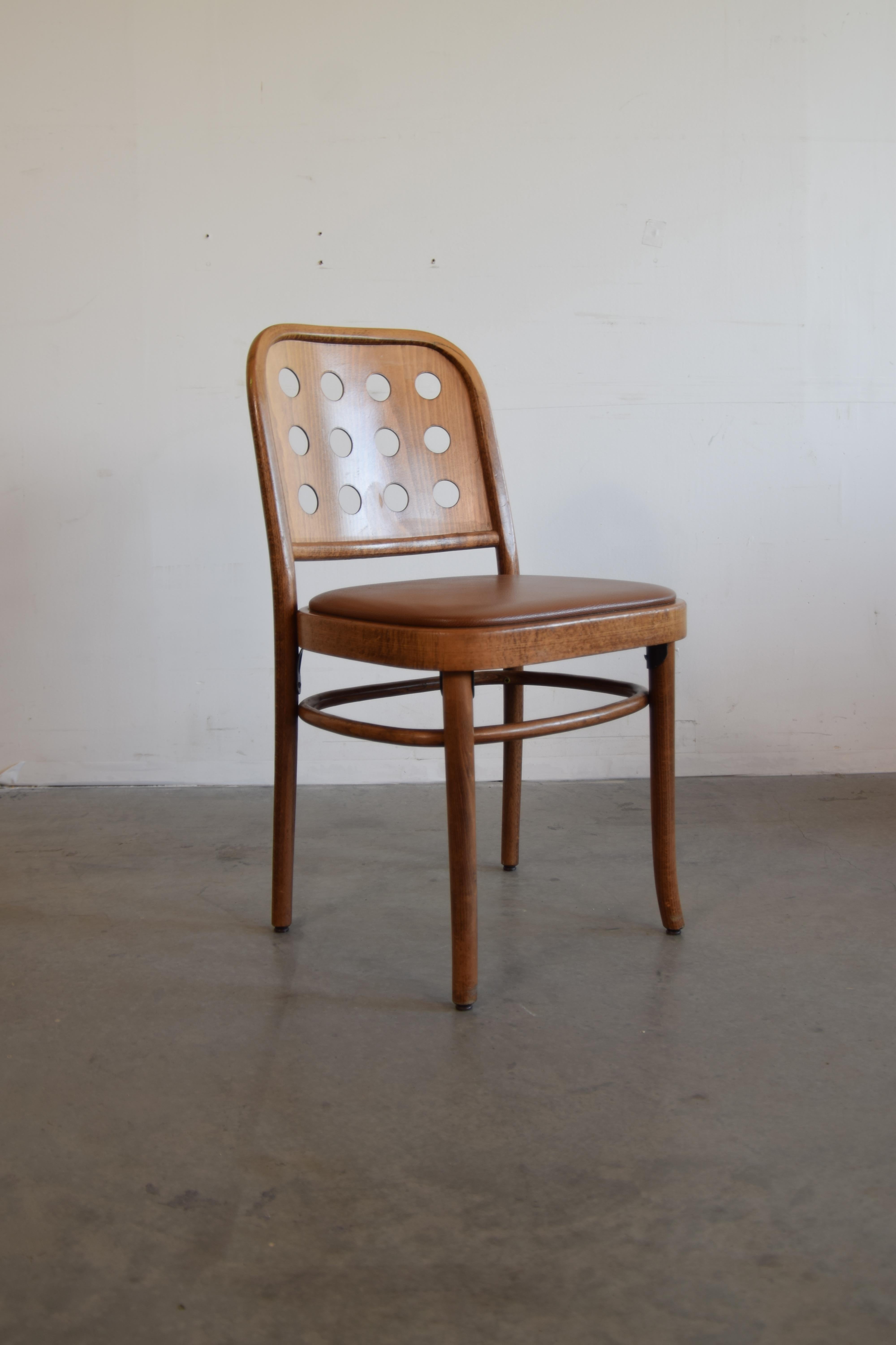 Set of 10 Josef Hoffmann Chairs In Good Condition In Providence, RI