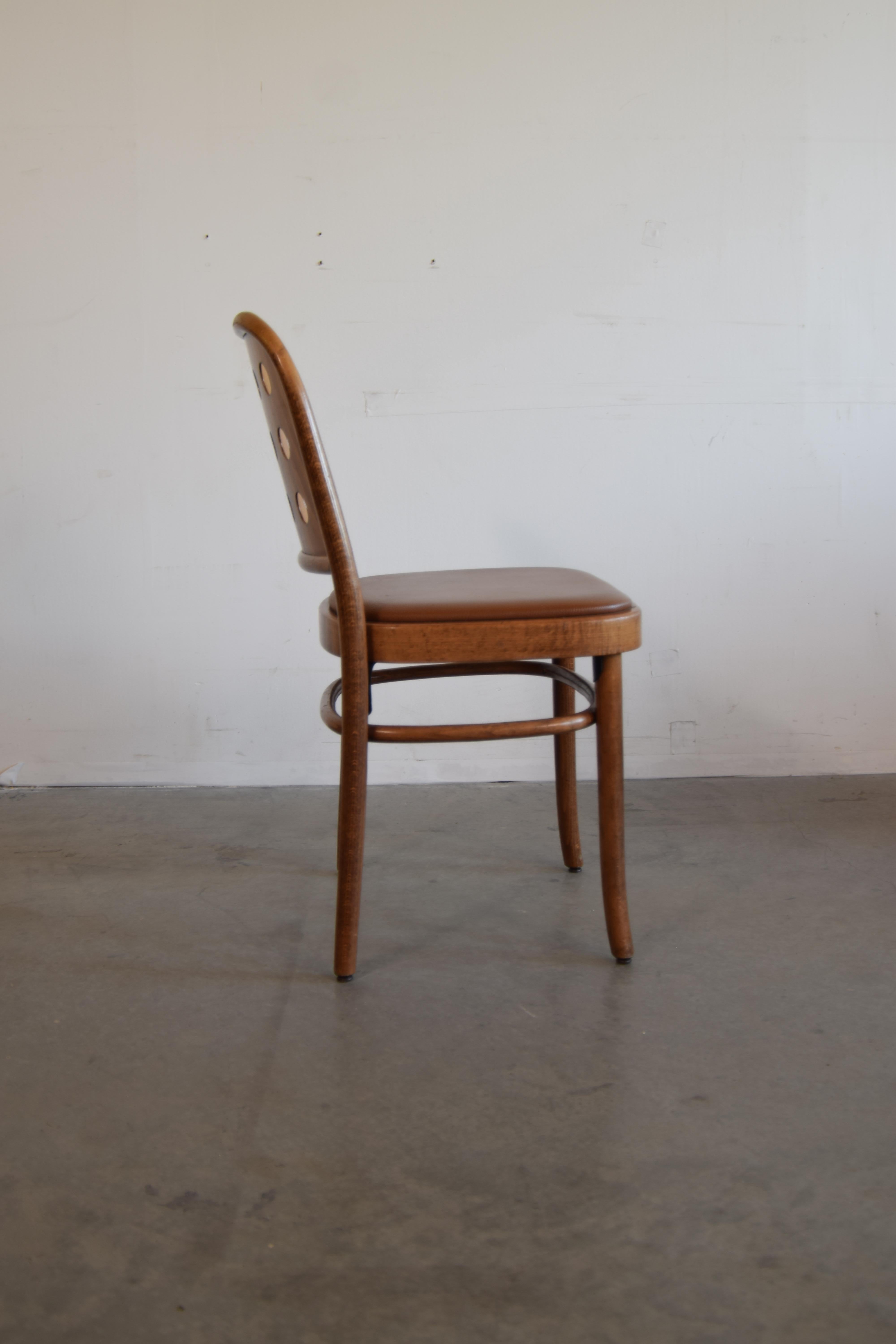 20th Century Set of 10 Josef Hoffmann Chairs