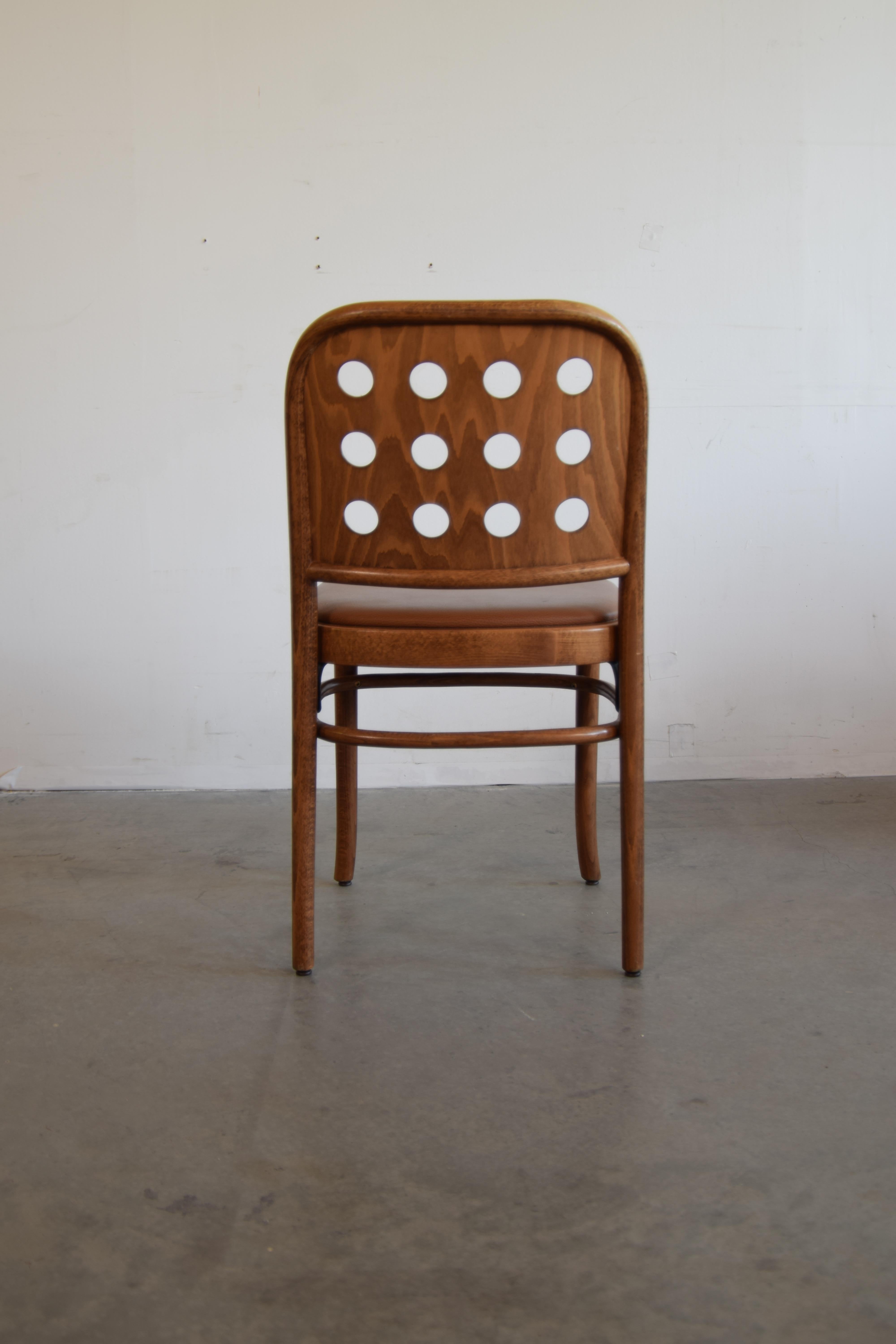 Set of 10 Josef Hoffmann Chairs 1