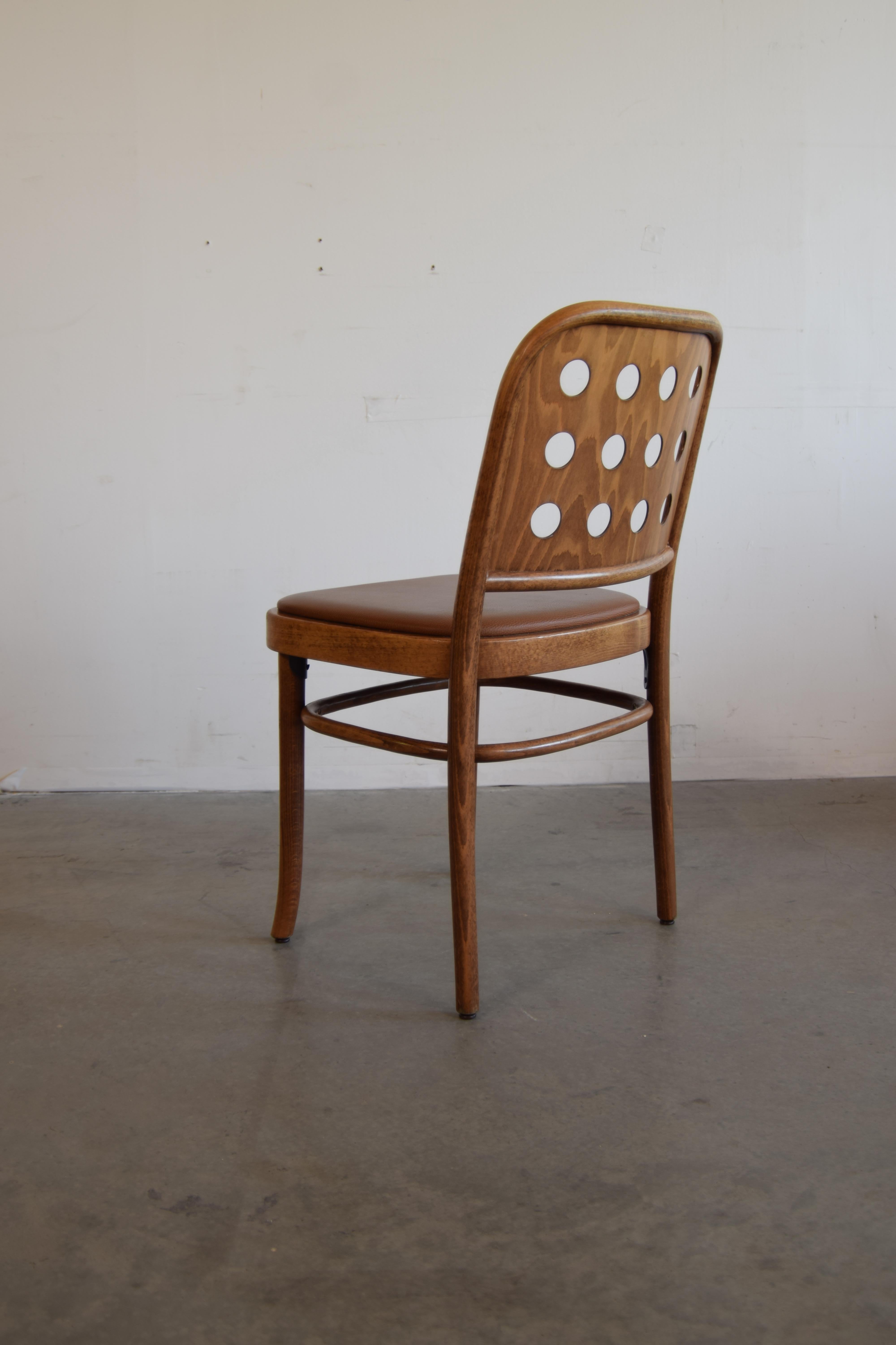 Set of 10 Josef Hoffmann Chairs 2