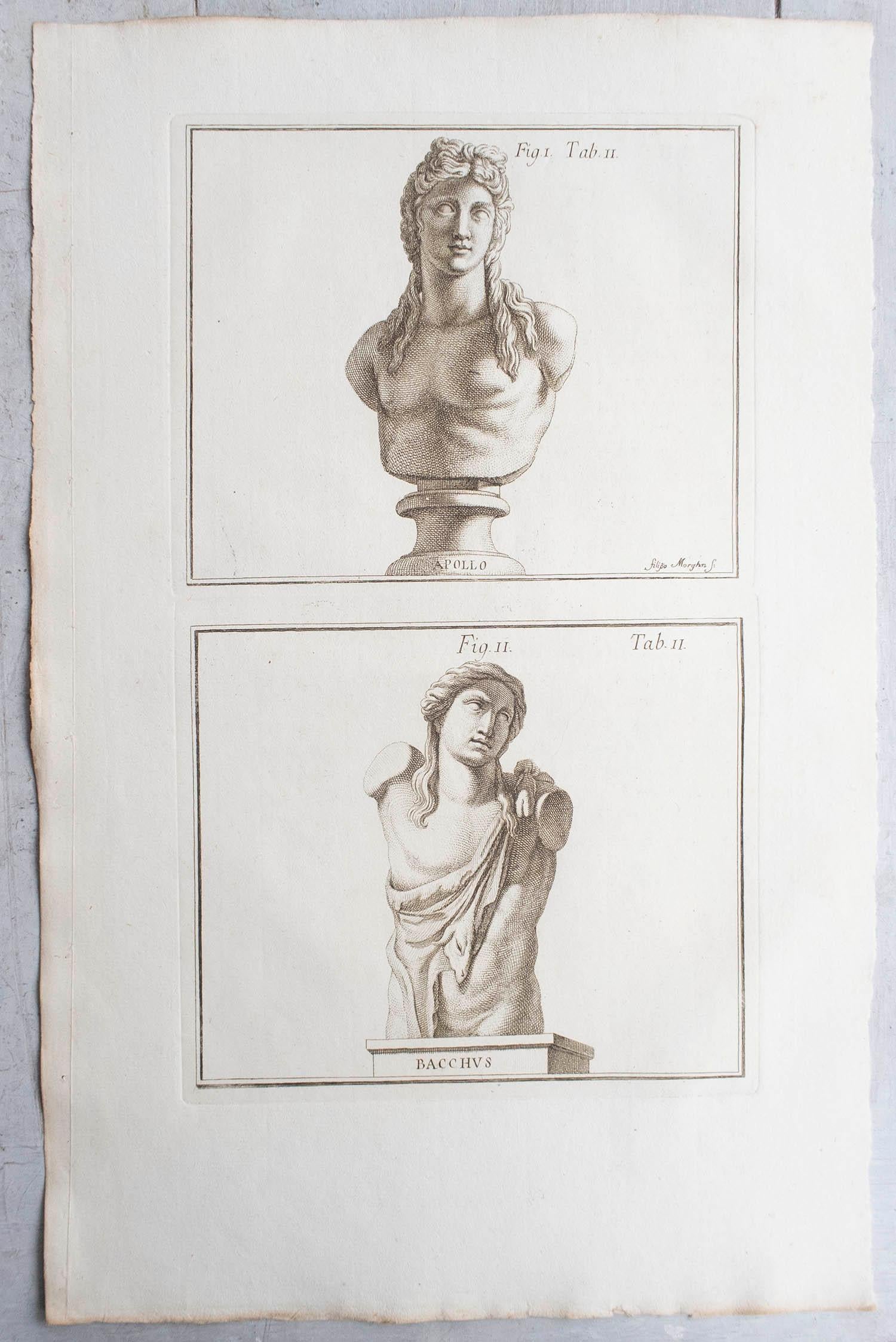 Set of 10 Large Scale Original Antique Grand Tour Prints. Rome, 1776 In Good Condition In St Annes, Lancashire