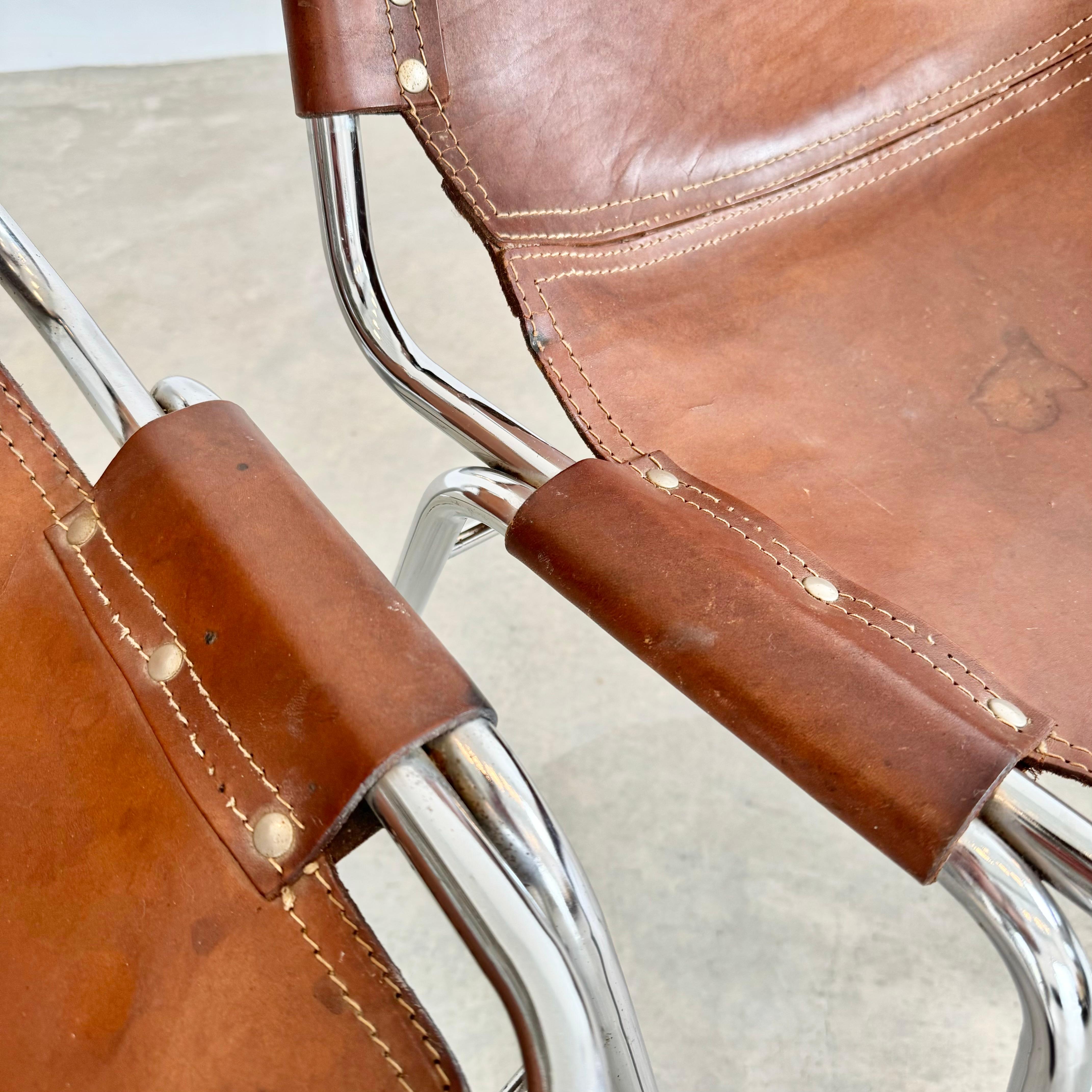 Set of 10 Les Arcs Dining Chairs Selected by Charlotte Perriand, 1960s France 9