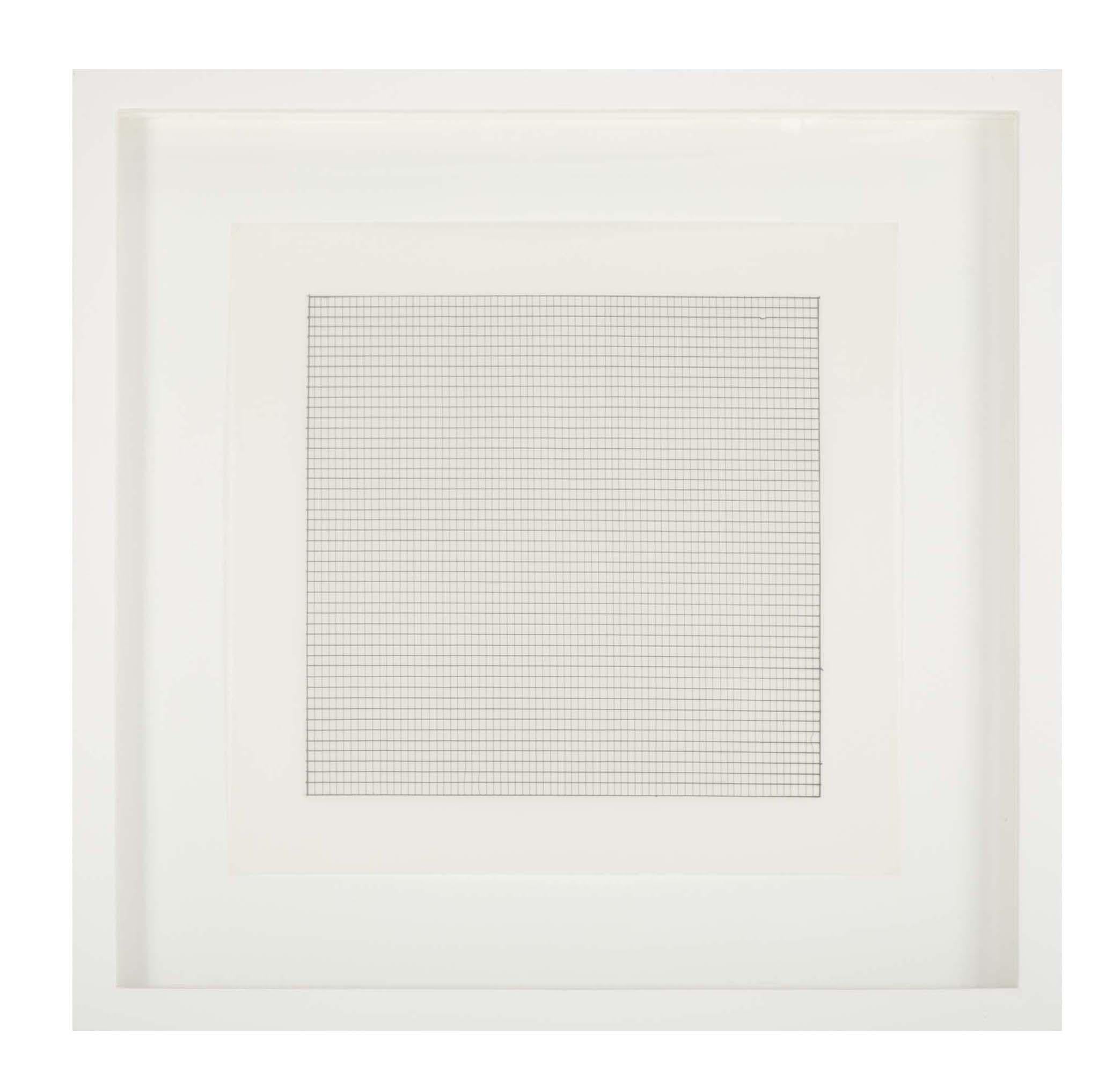 Set of 10 Lithographs after Drawings by Agnes Martin 3