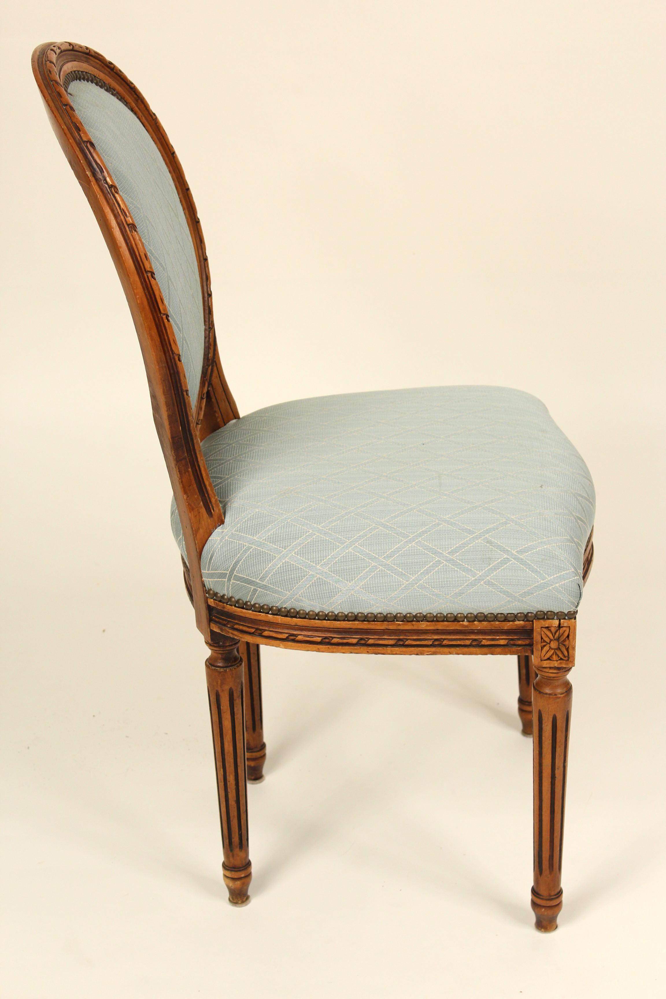 Unknown Set of 10 Louis XVI Style Dining Room Chairs