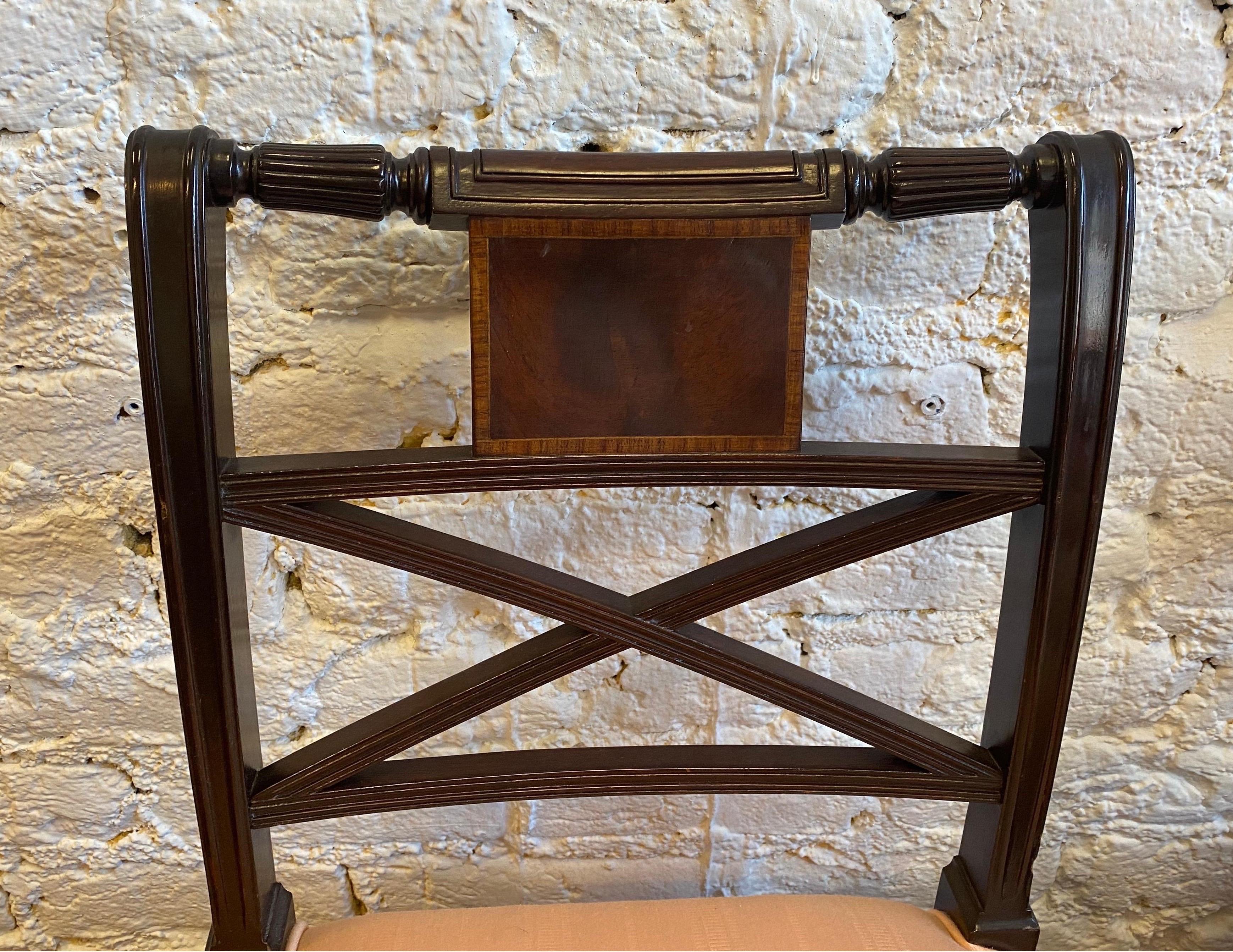 20th Century Set of 10 Mahogany Dining Chairs