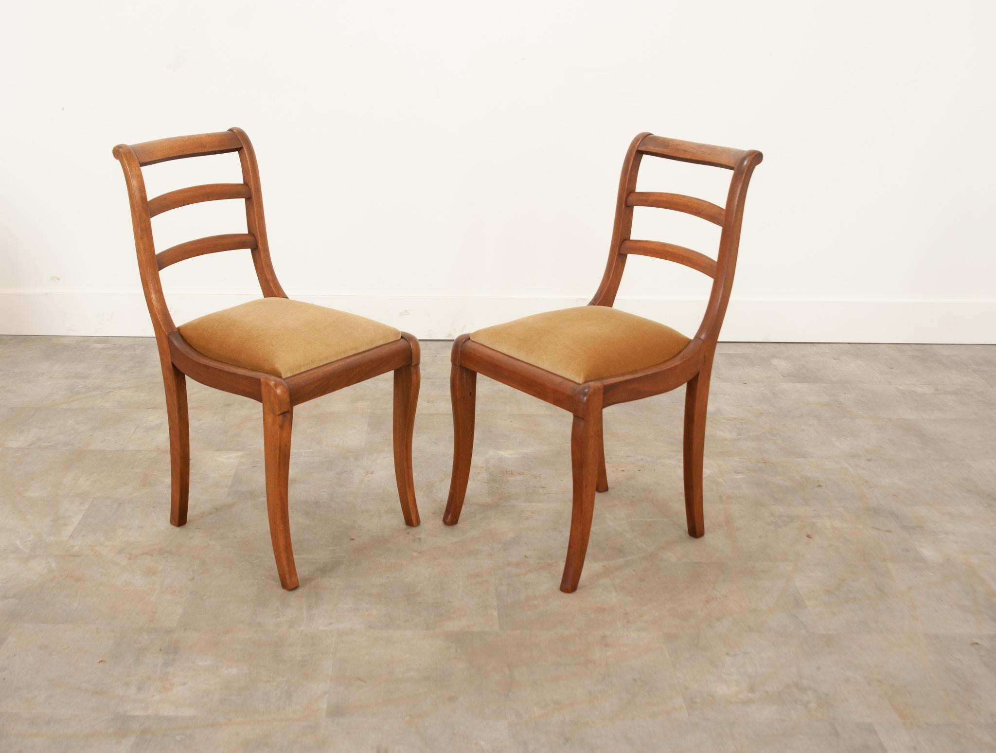 19th Century Set of 10 Mahogany Dining Chairs