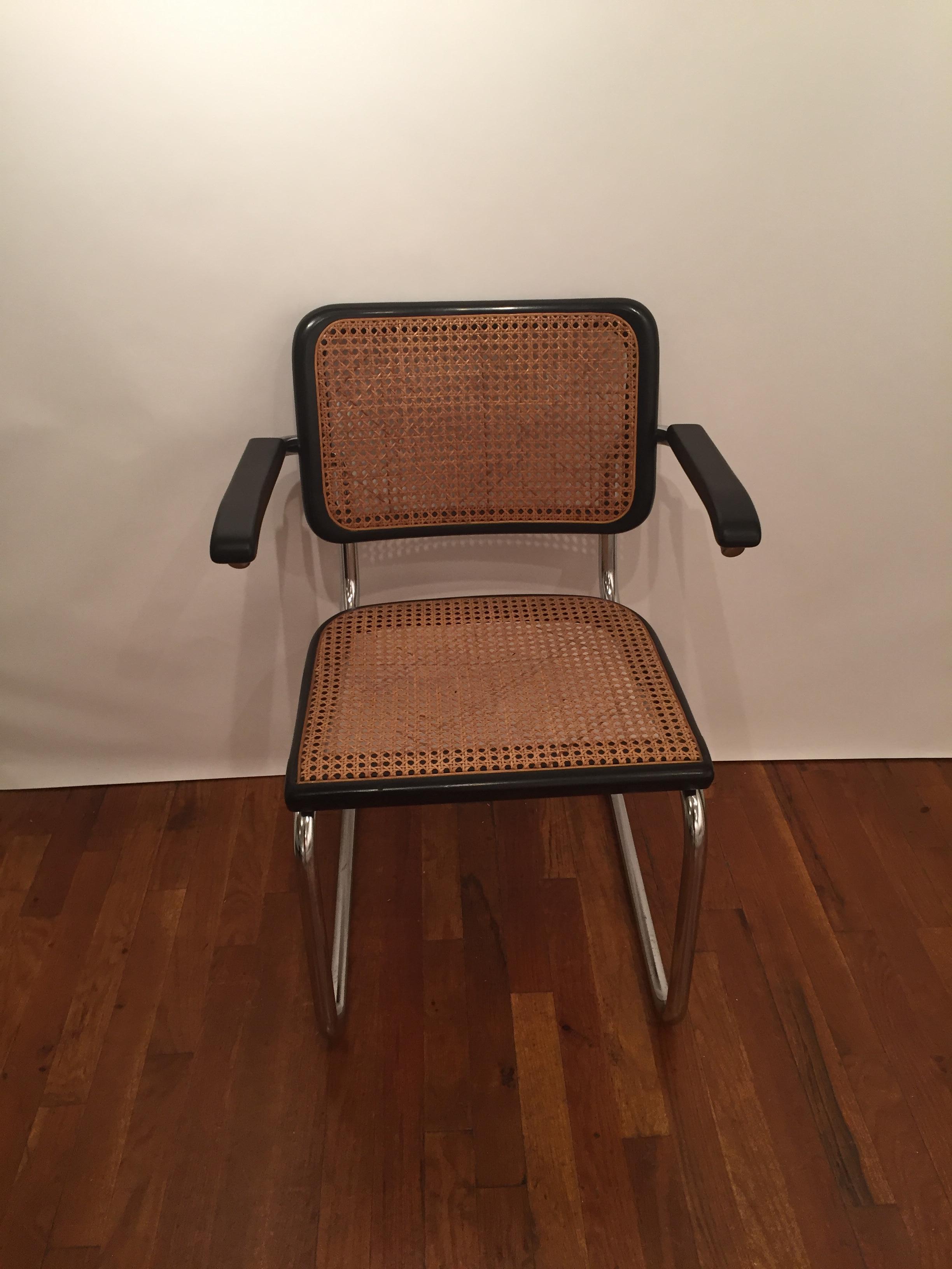 Mid-Century Modern Set of 10 Marcel Breuer Vintage Cesca Vintage Chairs