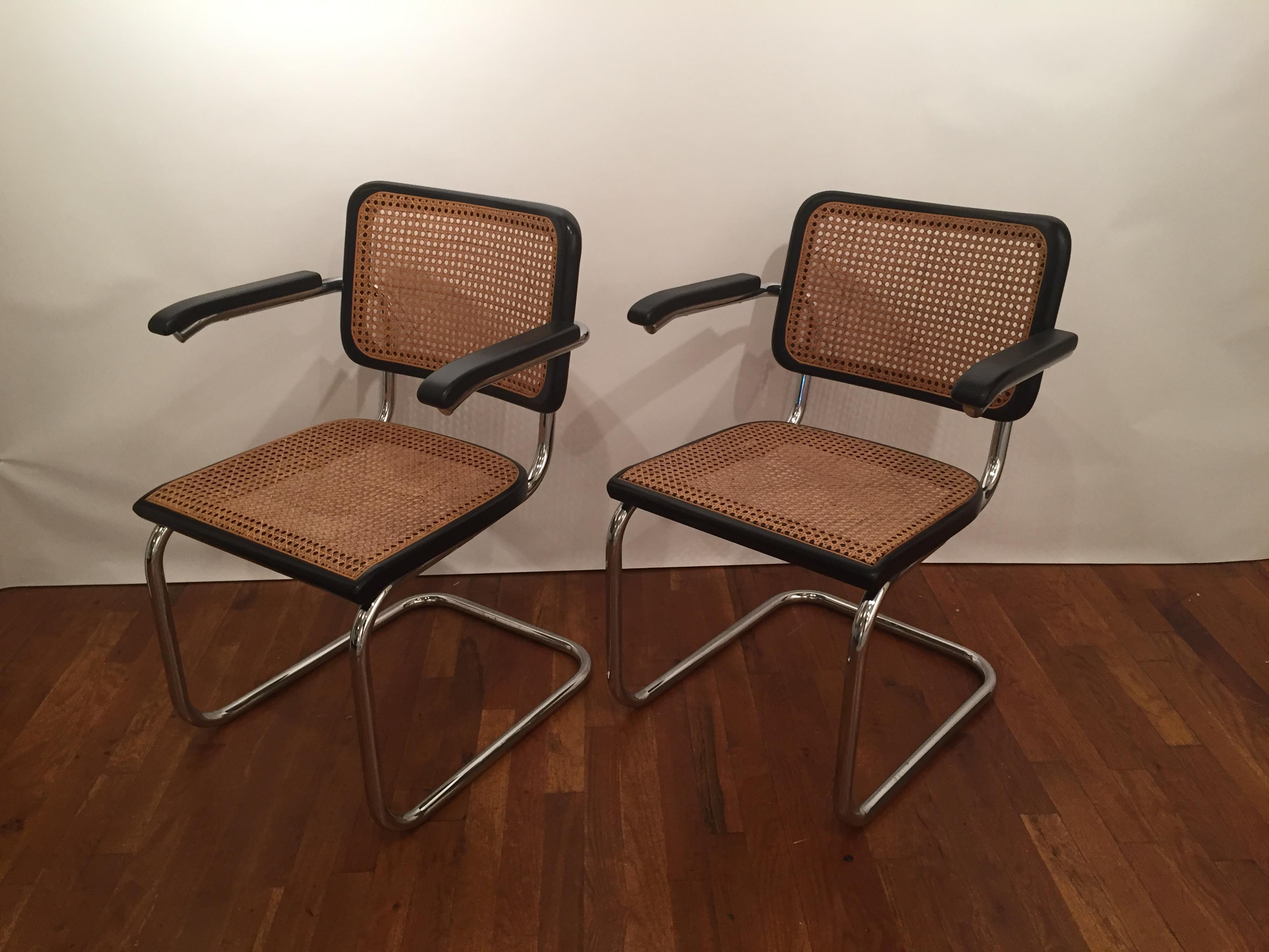 Set of 10 Marcel Breuer Vintage Cesca Vintage Chairs 1