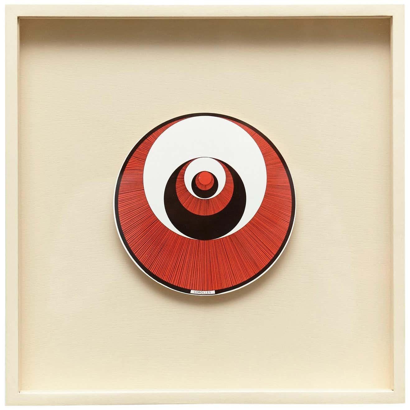 Set of 10 Marcel Duchamp Rotorelief Konig Series 133, 1987 1