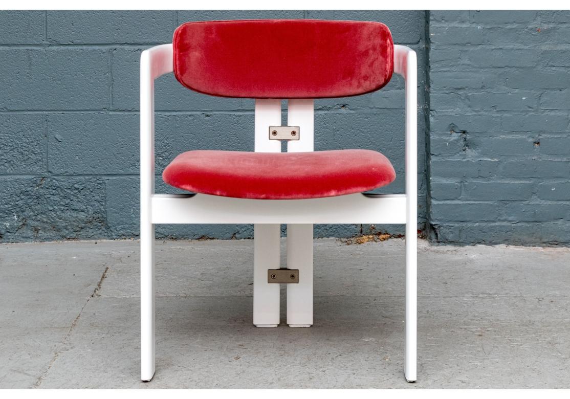 20ième siècle Ensemble de 10 chaises Augusto Savini Pamplona du milieu du siècle dernier en vente