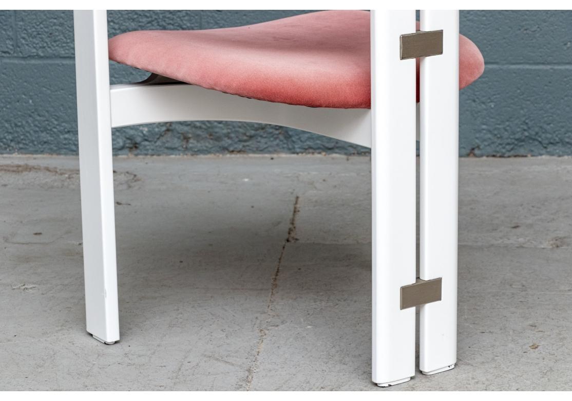 Aluminium Ensemble de 10 chaises Augusto Savini Pamplona du milieu du siècle dernier en vente