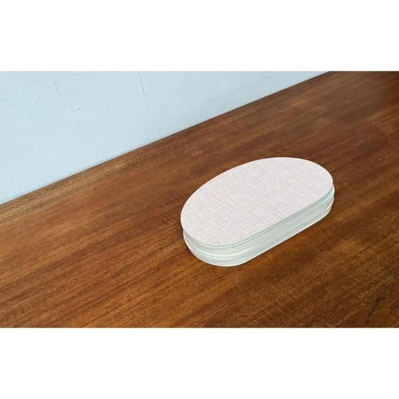 Mid-Century Modern Set of 10 Mid-Century Breakfast Cutting Boards, 1960s For Sale