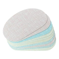 Set of 10 Mid-Century Breakfast Cutting Boards, 1960s