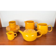 Set of 10 Mid-Century Modern Ceramic Heidelberg Series Tea Service, 1960