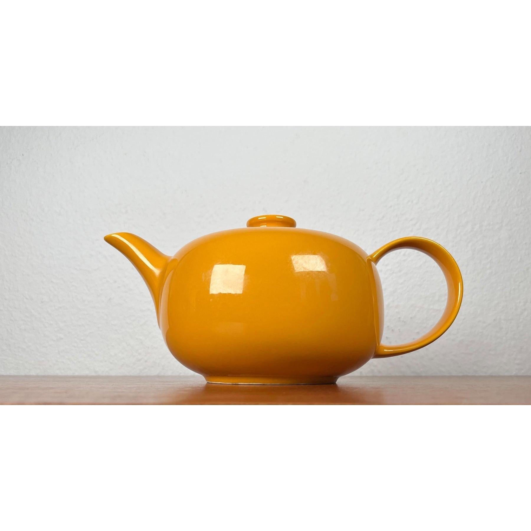 Mid-Century moderno Set di 10 servizi da tè in ceramica della serie Heidelberg, 1960 in vendita
