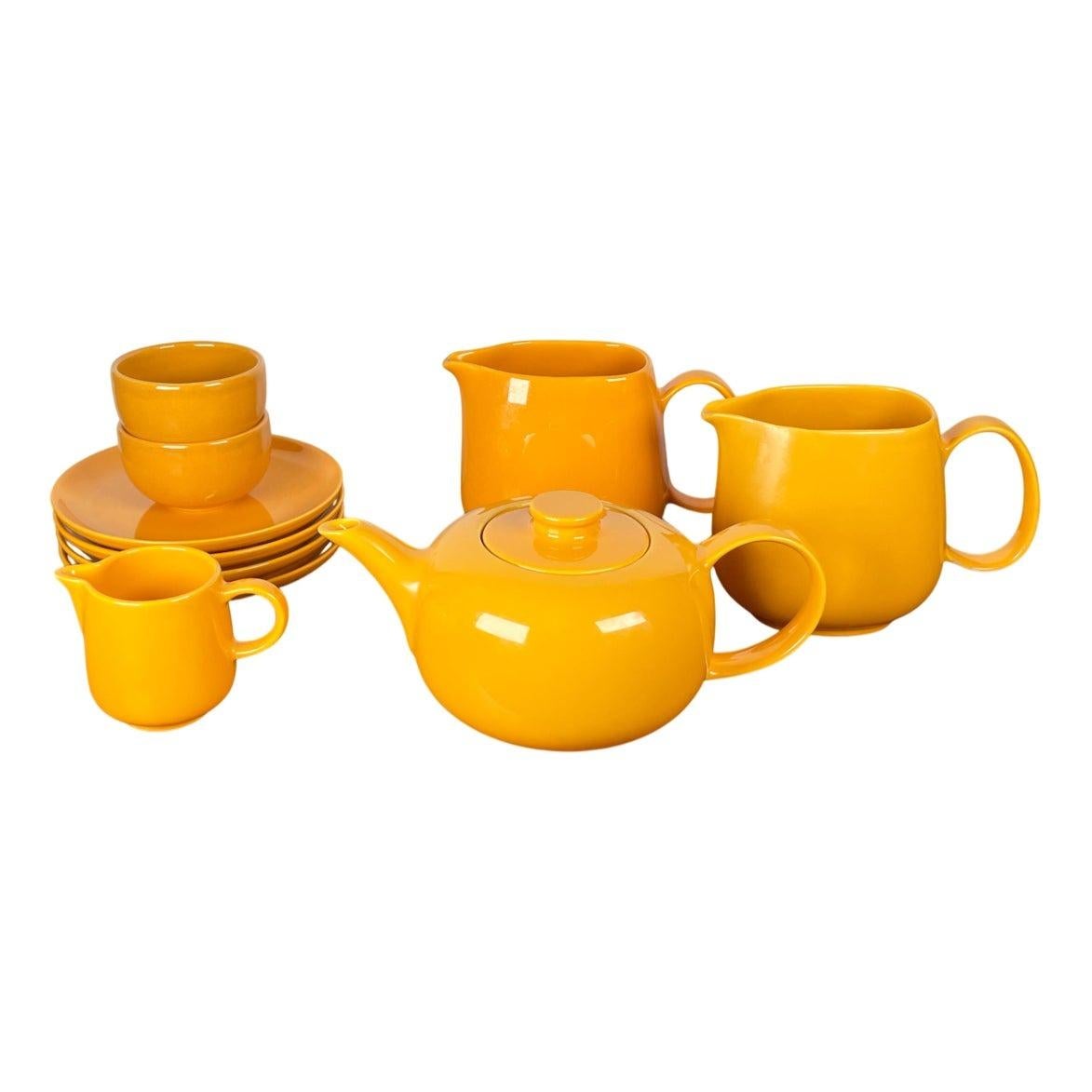 Set di 10 servizi da tè in ceramica della serie Heidelberg, 1960 in vendita