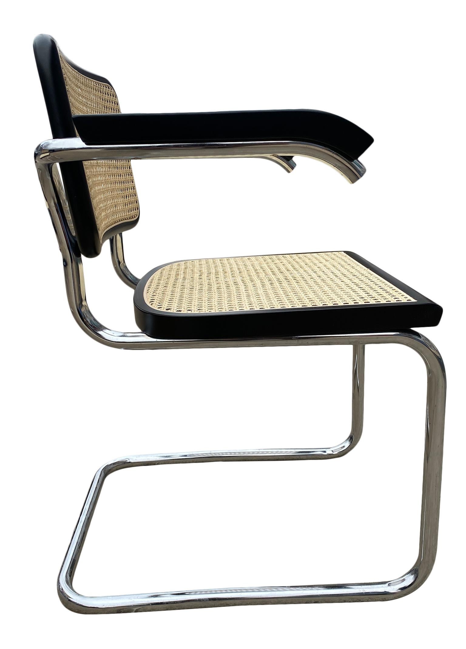 Set of 10 Midcentury Cesca Chairs by Marcel Breuer Thonet 5