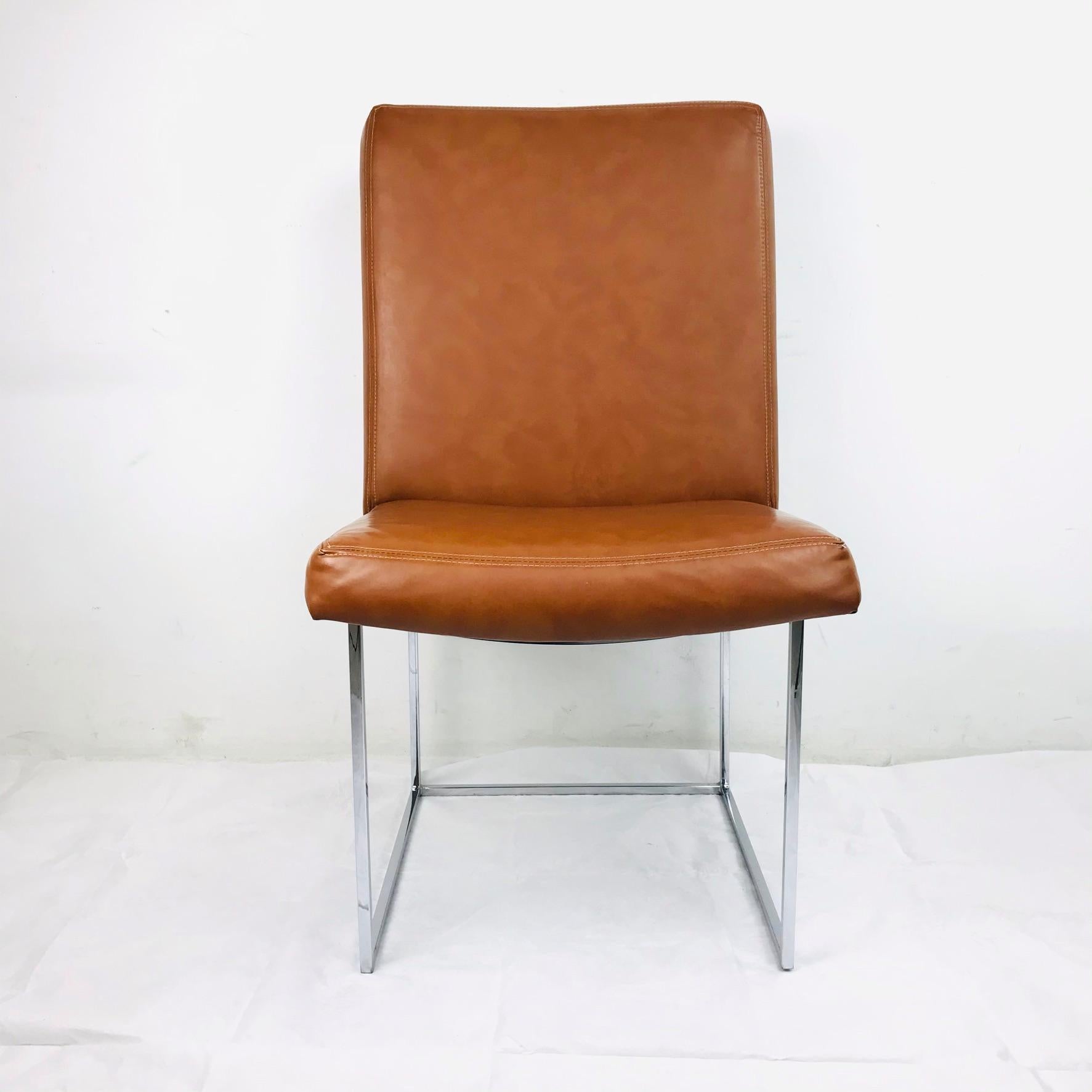 Mid-Century Modern Set of 10 Milo Baughman Dining Chairs