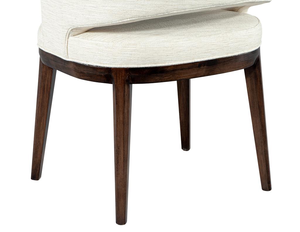 Set of 10 Modern Curved Back Dining Chairs Aalto by Carrocel in vendita 4