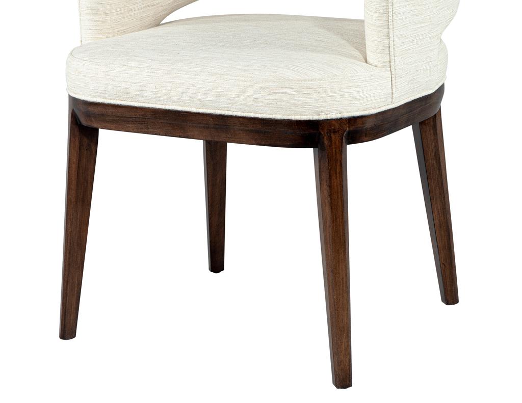 Set of 10 Modern Curved Back Dining Chairs Aalto by Carrocel in vendita 5