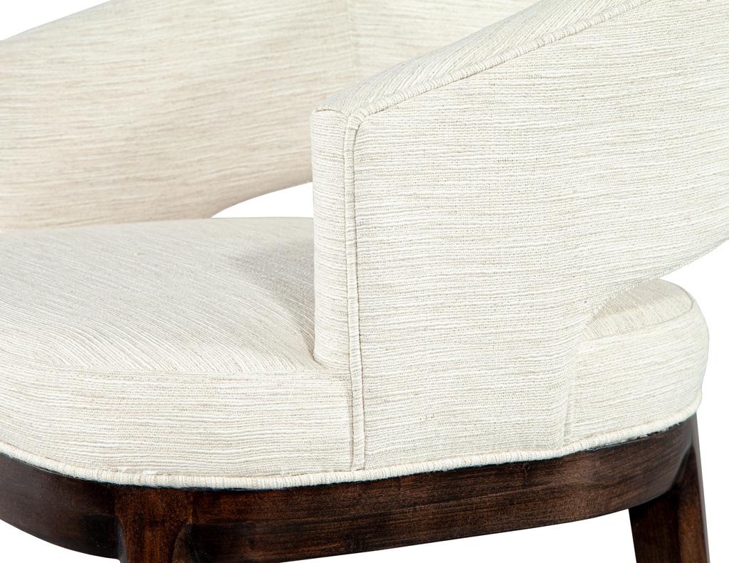 Set of 10 Modern Curved Back Dining Chairs Aalto by Carrocel in vendita 8
