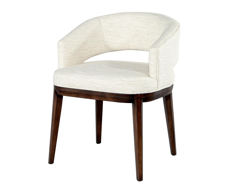 Moderno Set of 10 Modern Curved Back Dining Chairs Aalto by Carrocel in vendita