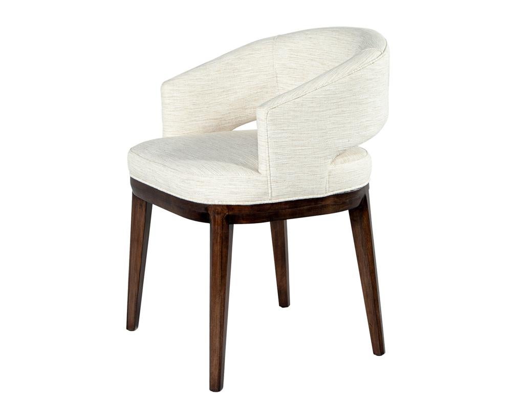 Canadese Set of 10 Modern Curved Back Dining Chairs Aalto by Carrocel in vendita