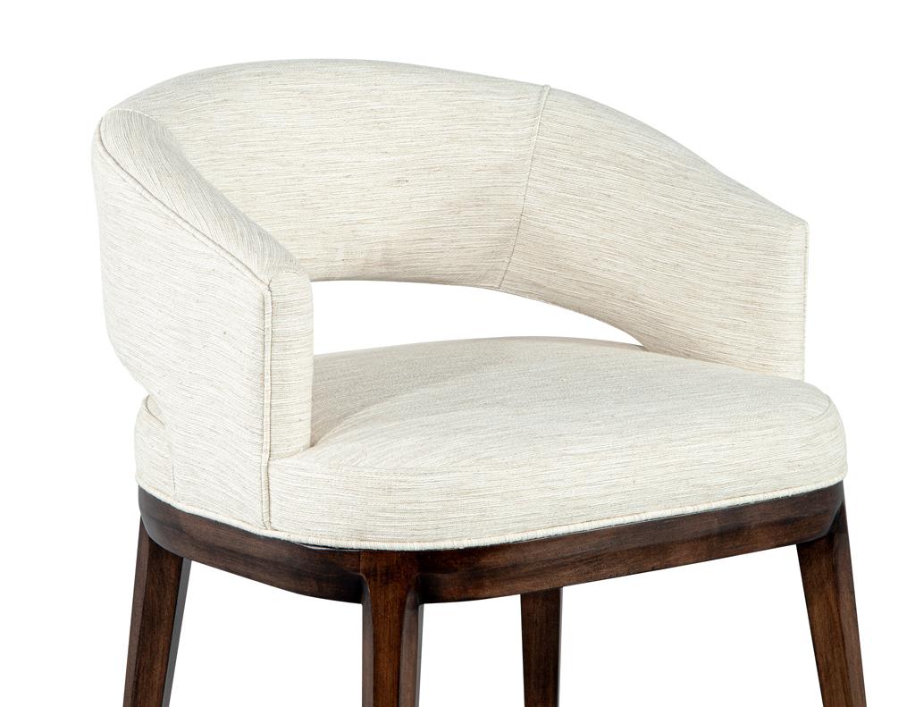 Set of 10 Modern Curved Back Dining Chairs Aalto by Carrocel in vendita 1