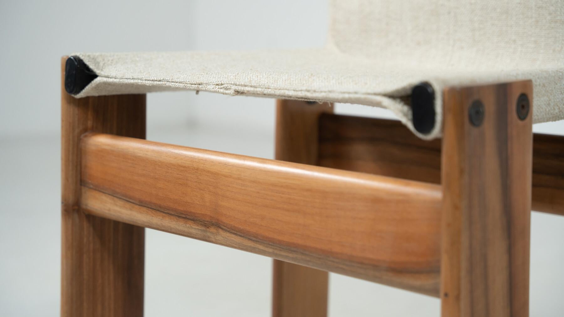 Ensemble de 10 chaises de salle à manger Monk par Afra & Tobia Scarpa pour Molteni, 1970 en vente 6