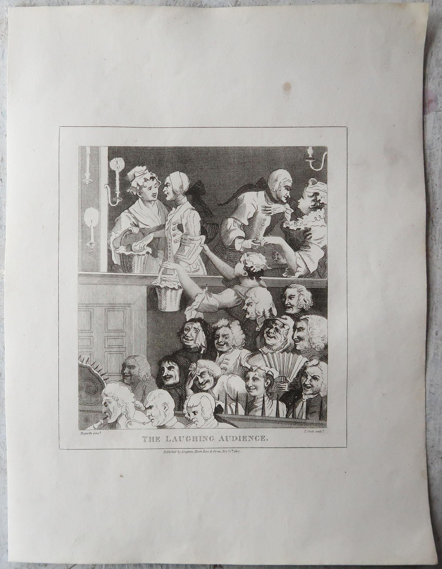 Set von 10 Original-Antiquitätendrucken nach Hogarth, politisch, satirisch im Angebot 3