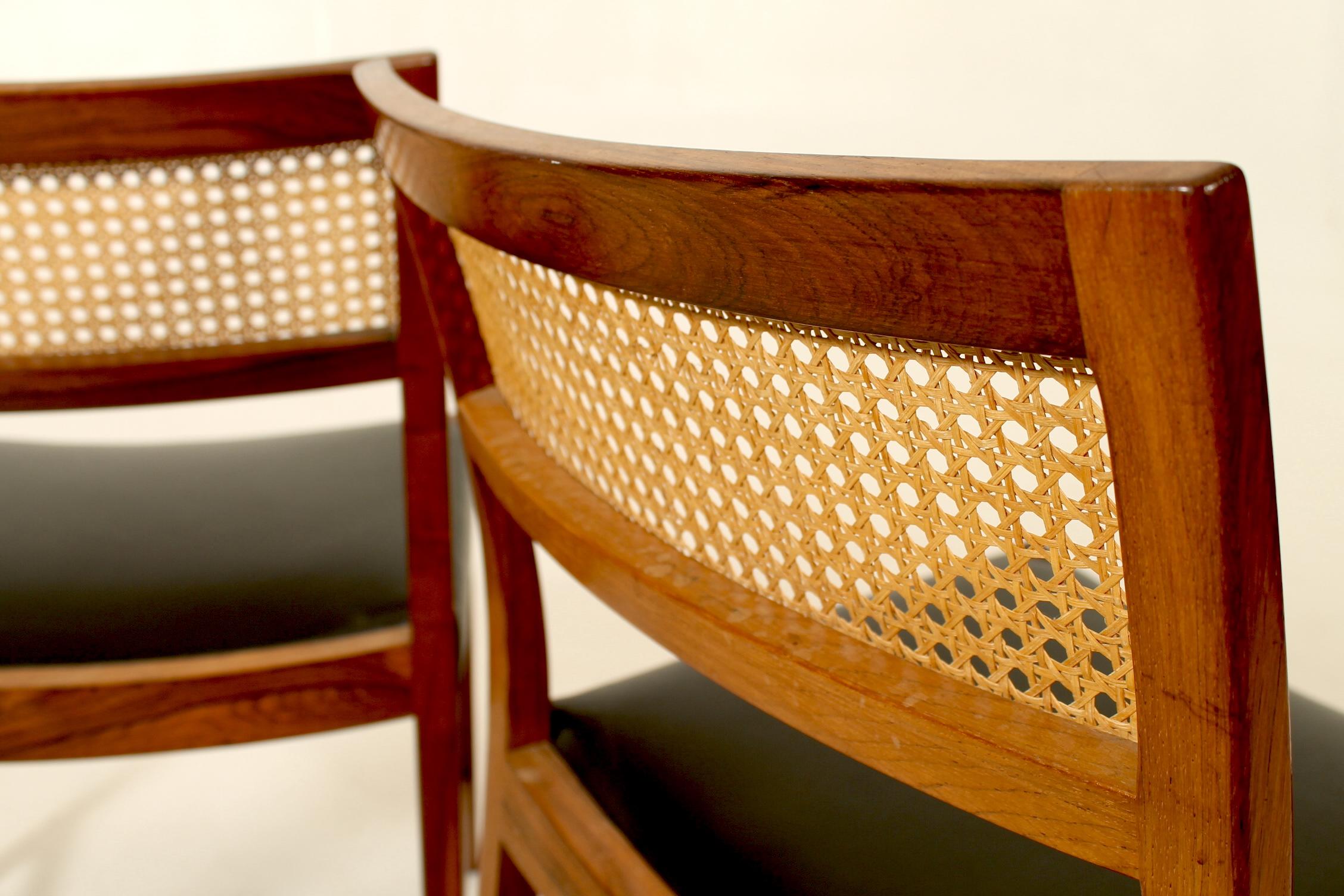 Ensemble de 10 chaises d'appoint vintage originales d'Illum Vikkelsø, Danemark. en vente 3