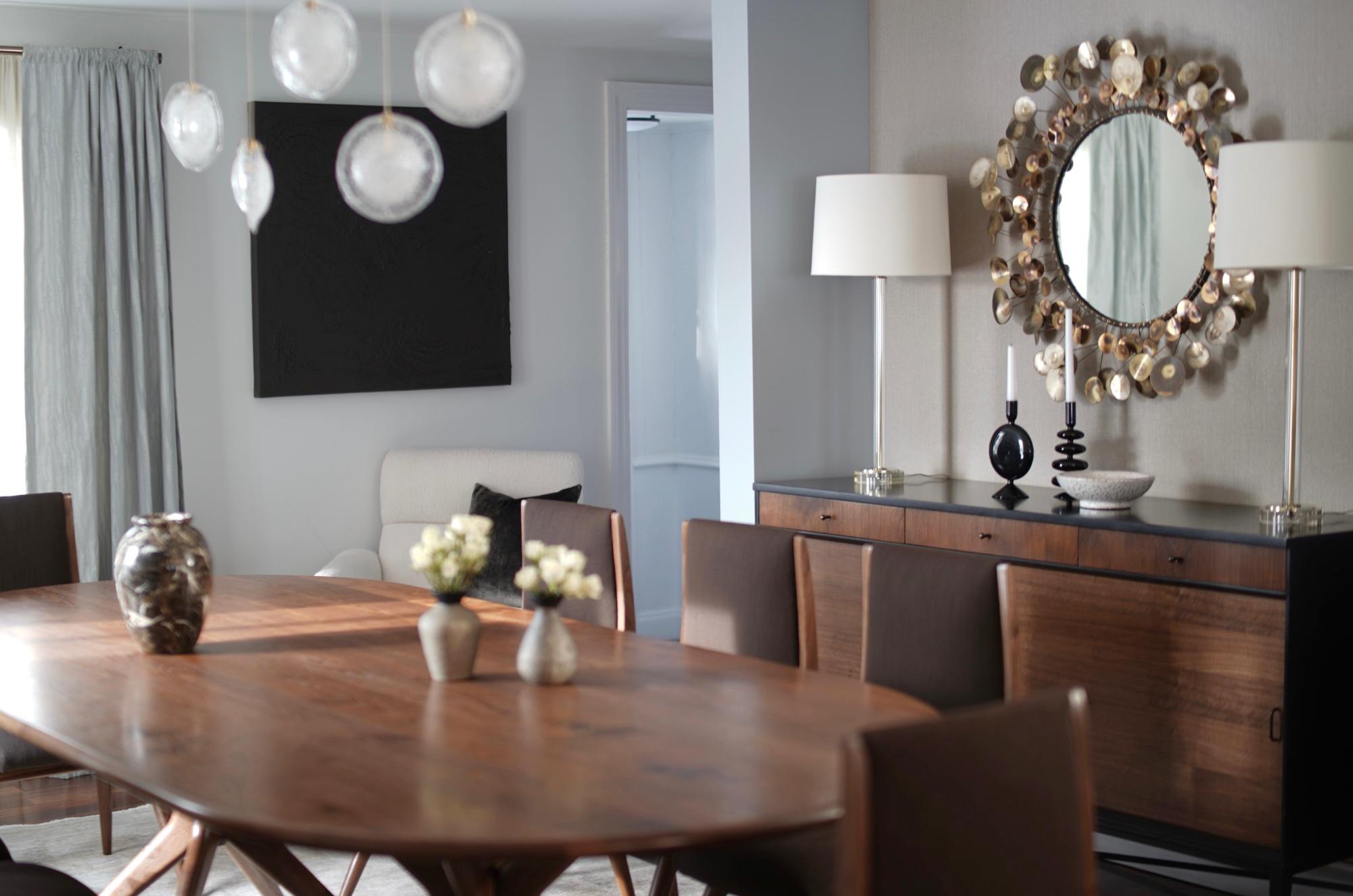 Juego de 10 Sillas de Comedor Parisiano en Nogal Natural en venta 2