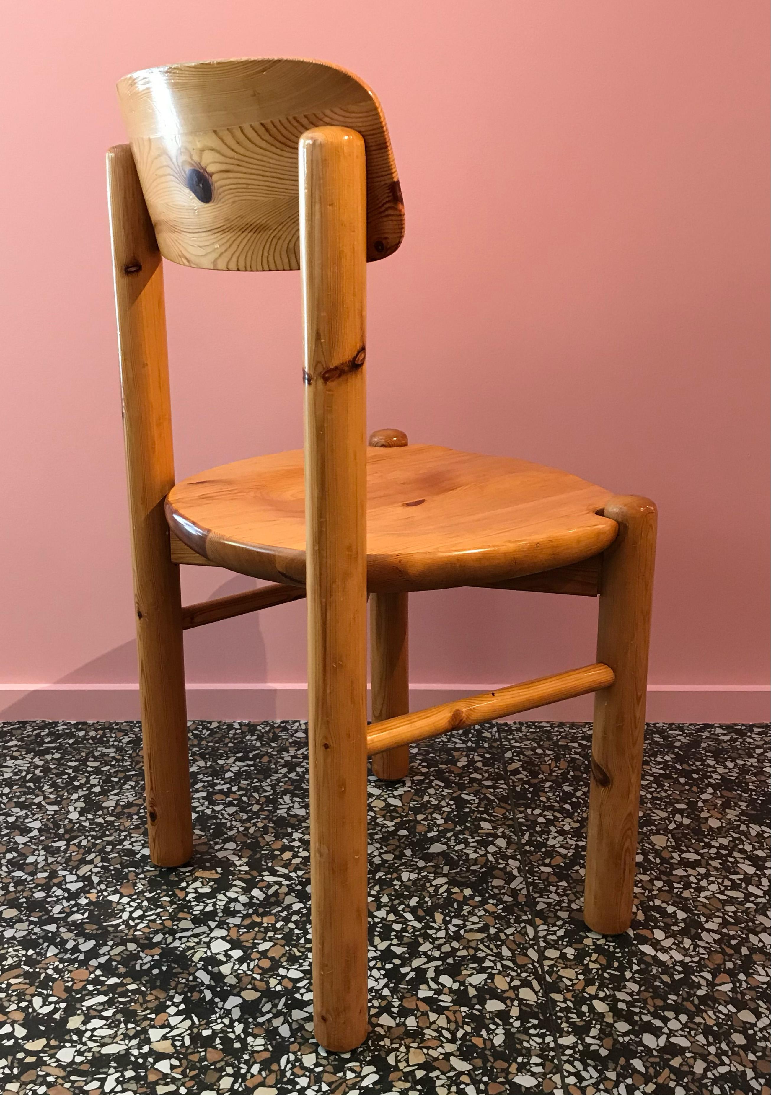 Danish Set of 10 Pine Chairs by Rainer Daumiller, Edited by Hirtshals Savaerk