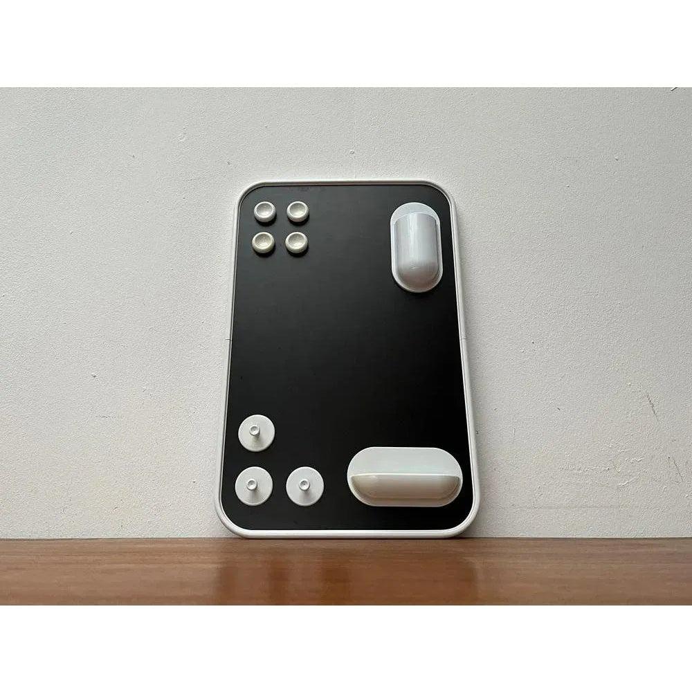Metal Set of 10 Postmodern Magnetic Wall Board Organizer from Conran Design, 1990 For Sale