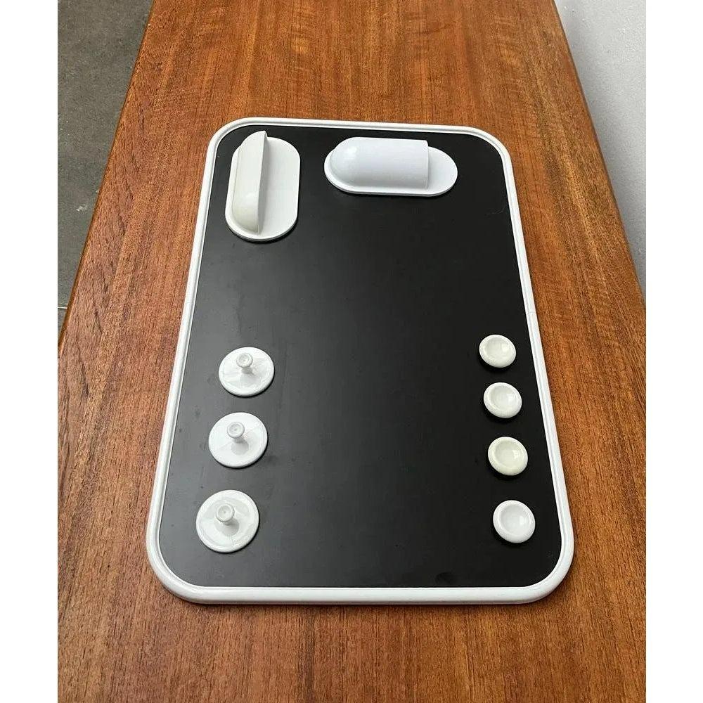 Set of 10 Postmodern Magnetic Wall Board Organizer from Conran Design, 1990 For Sale 1