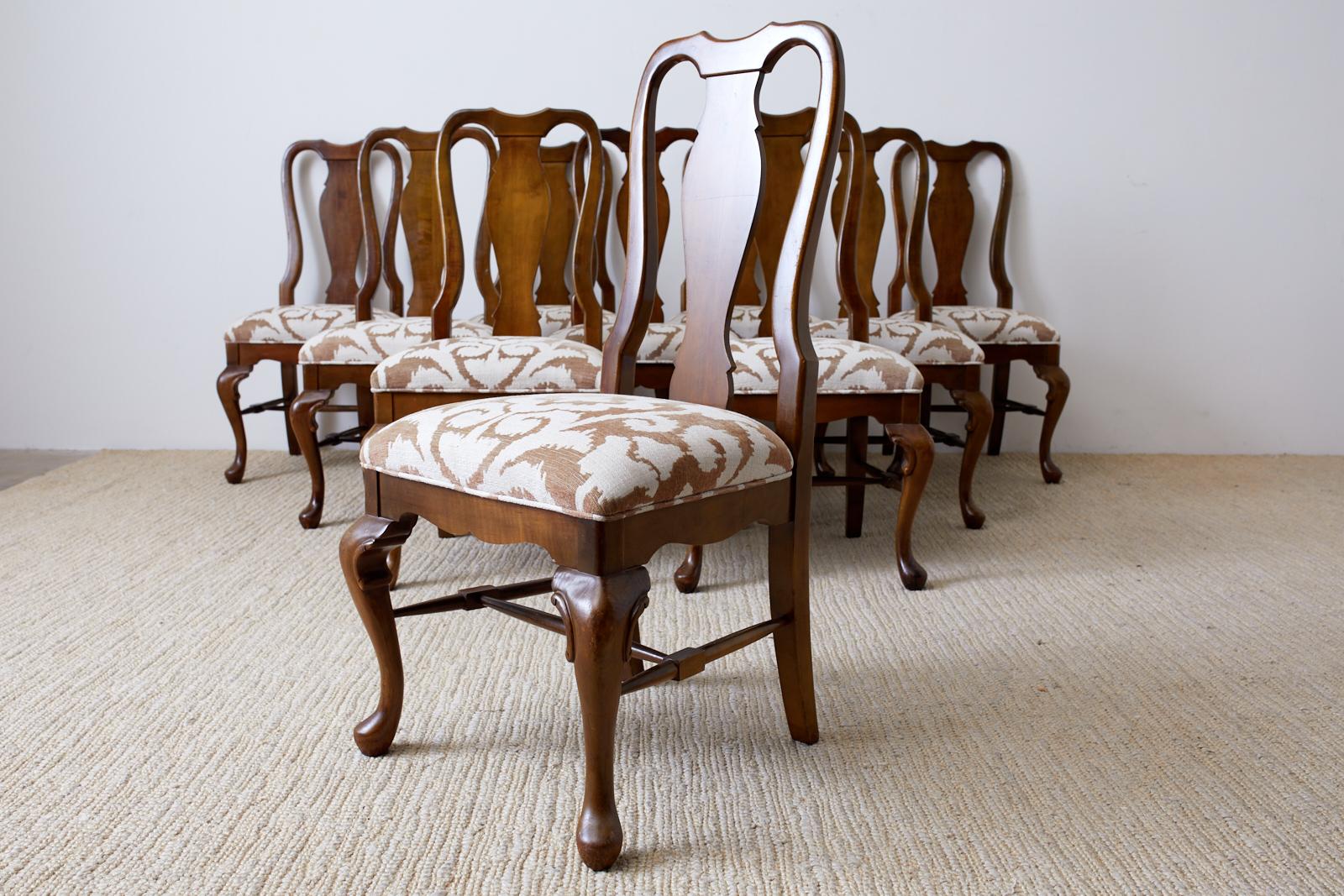 queen anne style chairs for sale