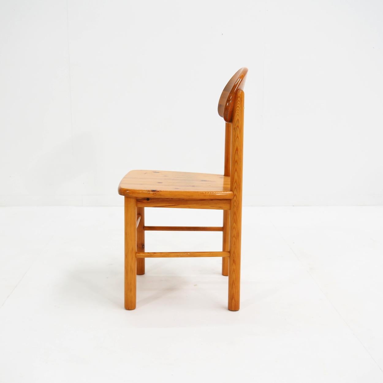 Set of 10 ‘Rainer Daumiller’ Chairs in Solid Pine Wood 4