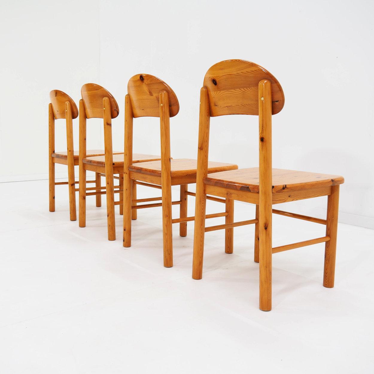 Set of 10 ‘Rainer Daumiller’ Chairs in Solid Pine Wood 1