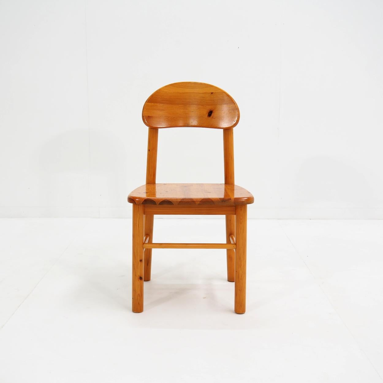 Set of 10 ‘Rainer Daumiller’ Chairs in Solid Pine Wood 2