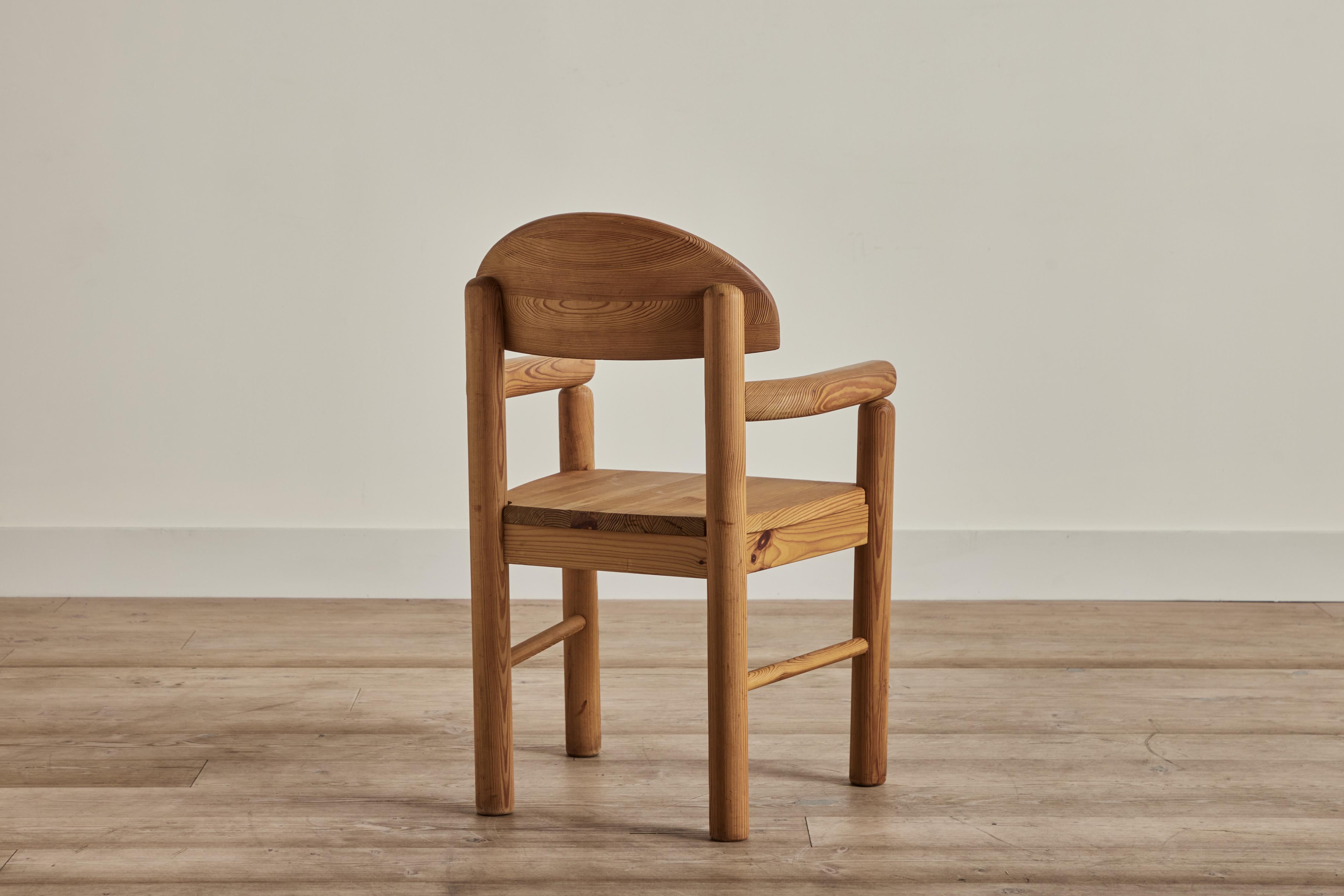 20ième siècle Ensemble de 10 chaises de salle à manger Rainer Daumiller en vente