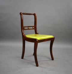Set of 10 Regency Style Dining Chairs